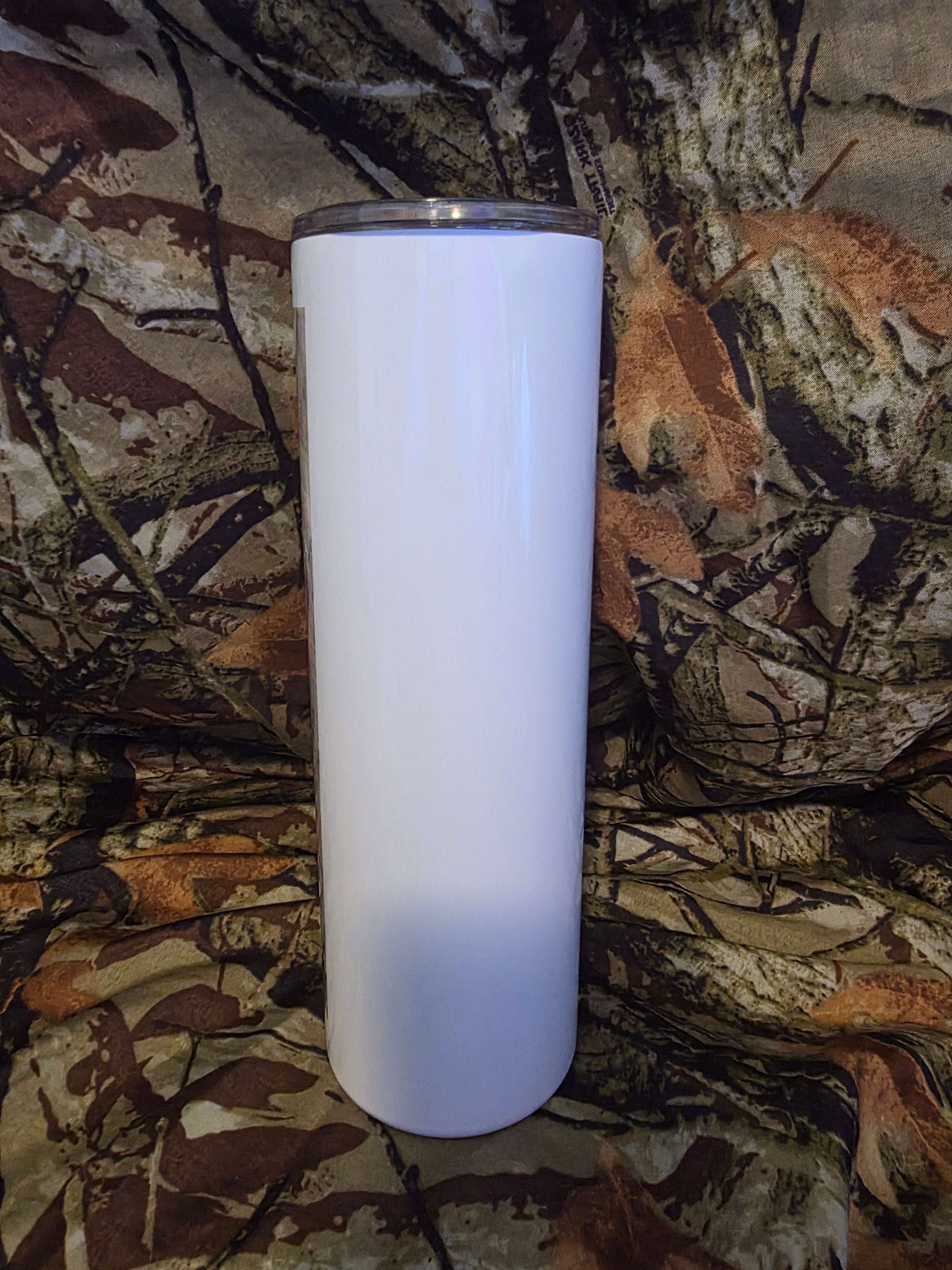 Zero F*cks Given Bear 30oz Skinny Tumbler