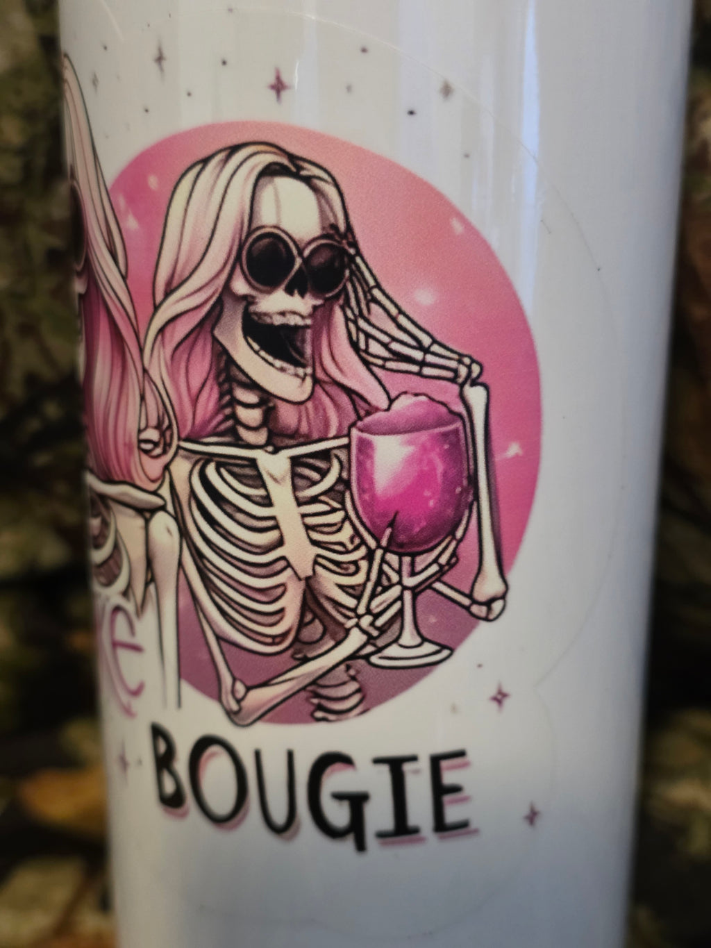Broke But Bougie 30oz Skinny Tumbler
