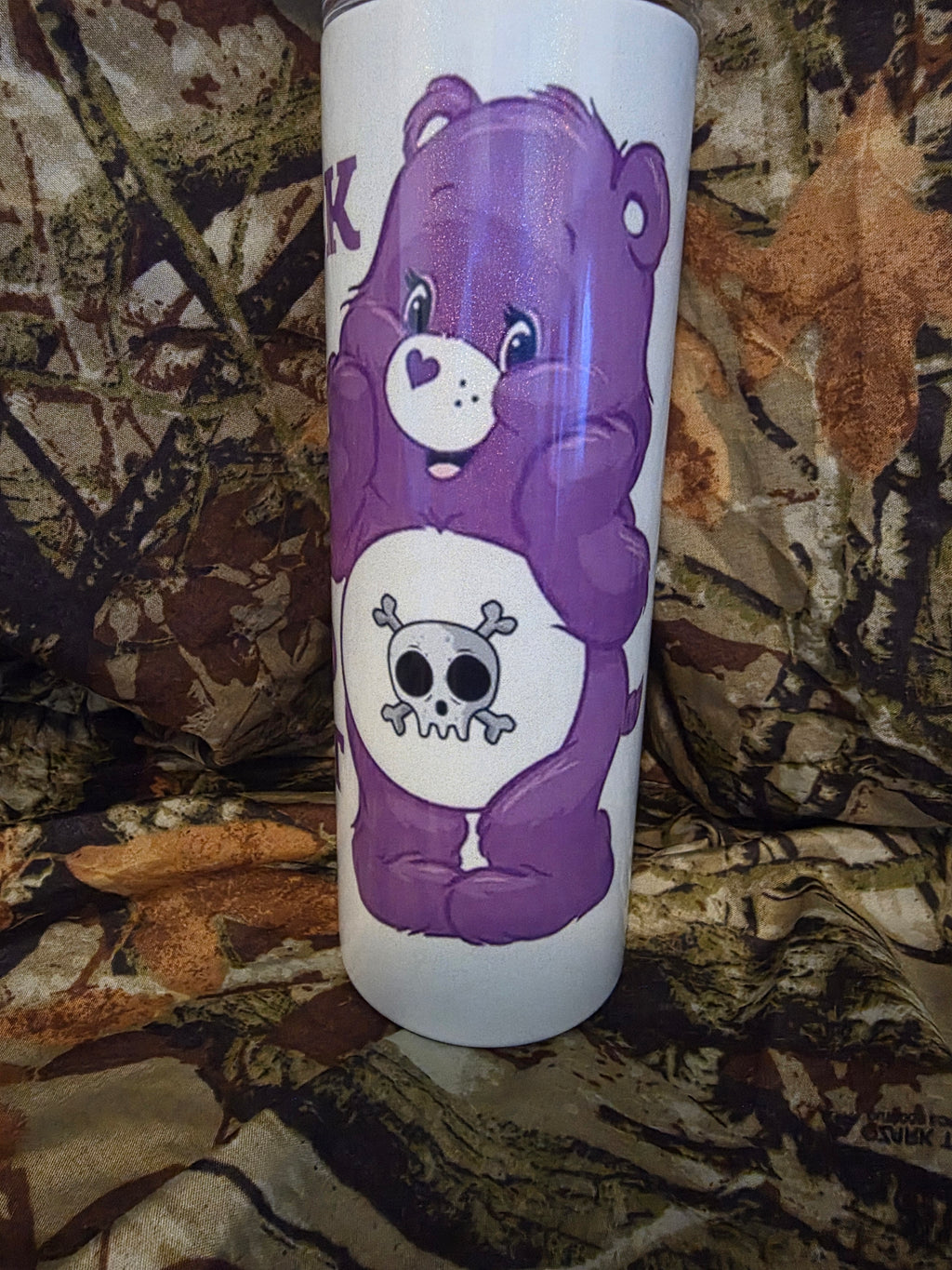 “Fuck With Me and Find Out” 20oz Attitude Bear Tumbler