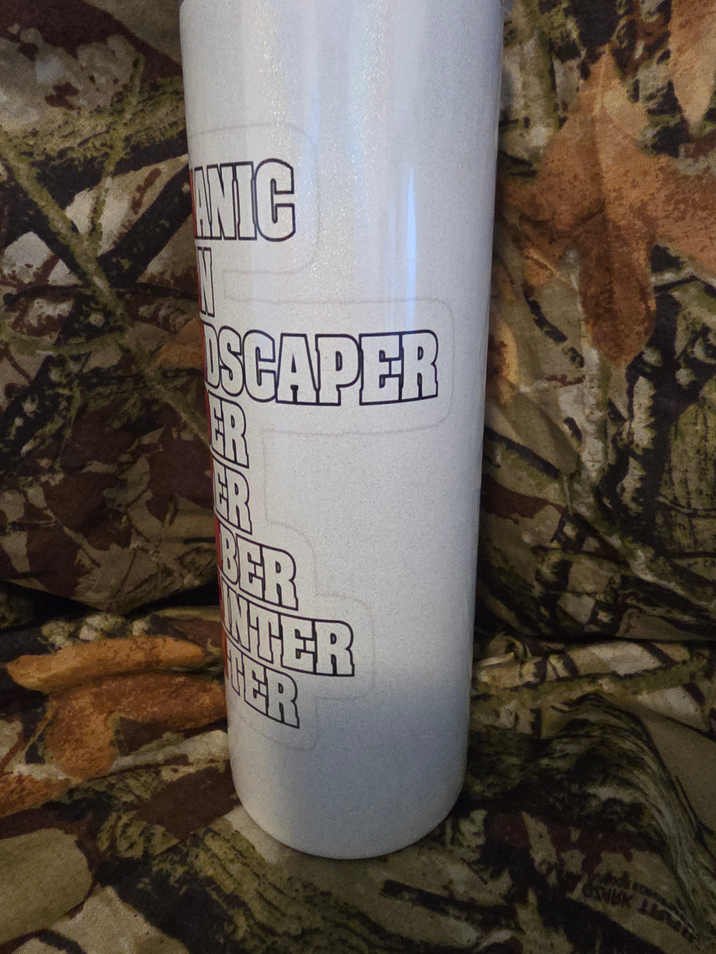 Handyman Trades 20oz Skinny Tumbler