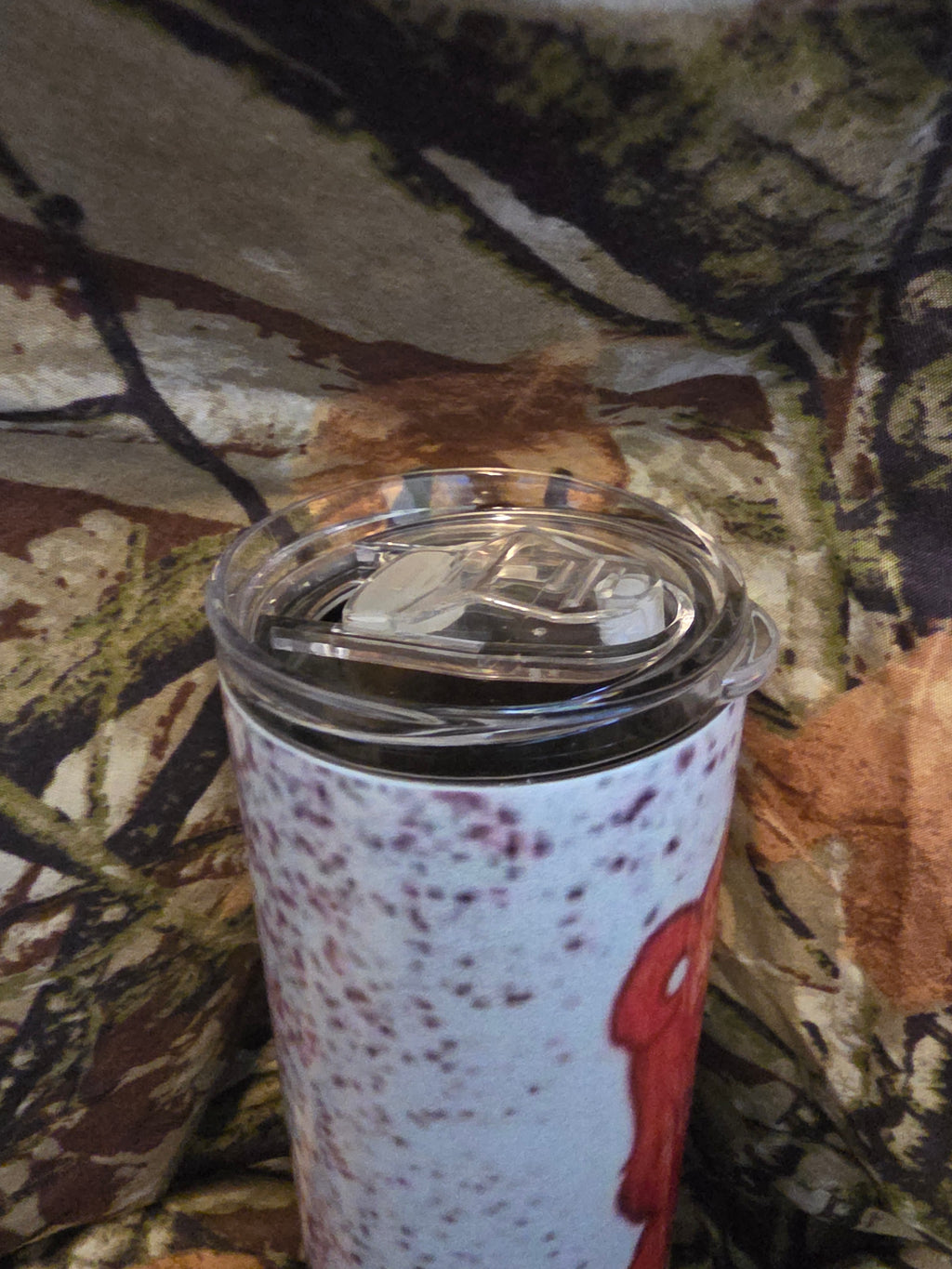 Wish A Bitch Would 20oz Skinny Tumbler – Funny Red Bear Stainless Steel Cup – Sarcastic Glitter Travel Mug