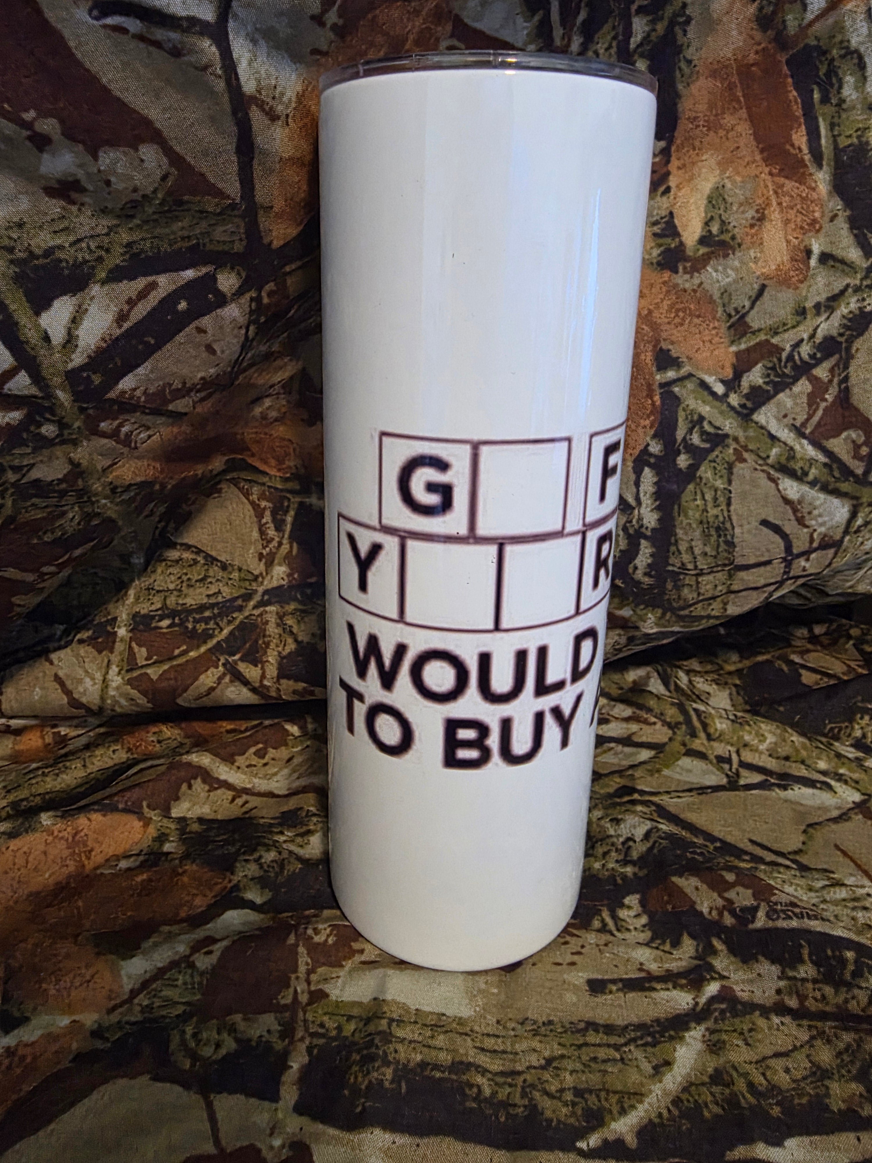 Funny Wheel of Fortune Style Tumbler – Adult Humor 20oz Cup
