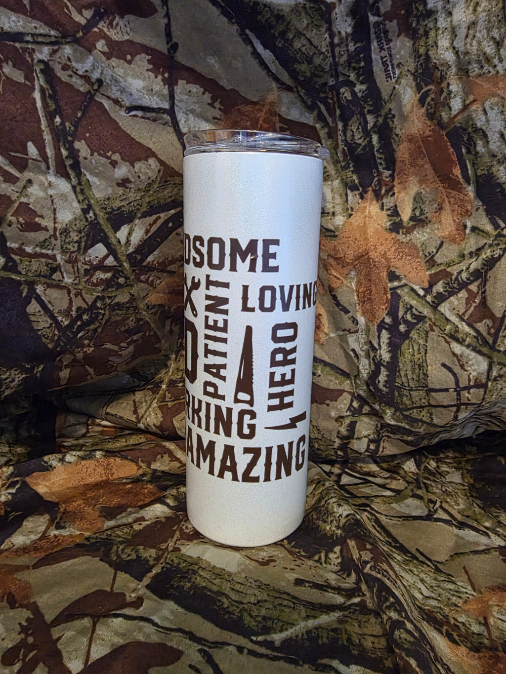 Working Man Dad Tumbler – Mechanic Gift 20oz Cup
