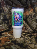 Beetlejuice Inspired 40oz Horror Tumbler