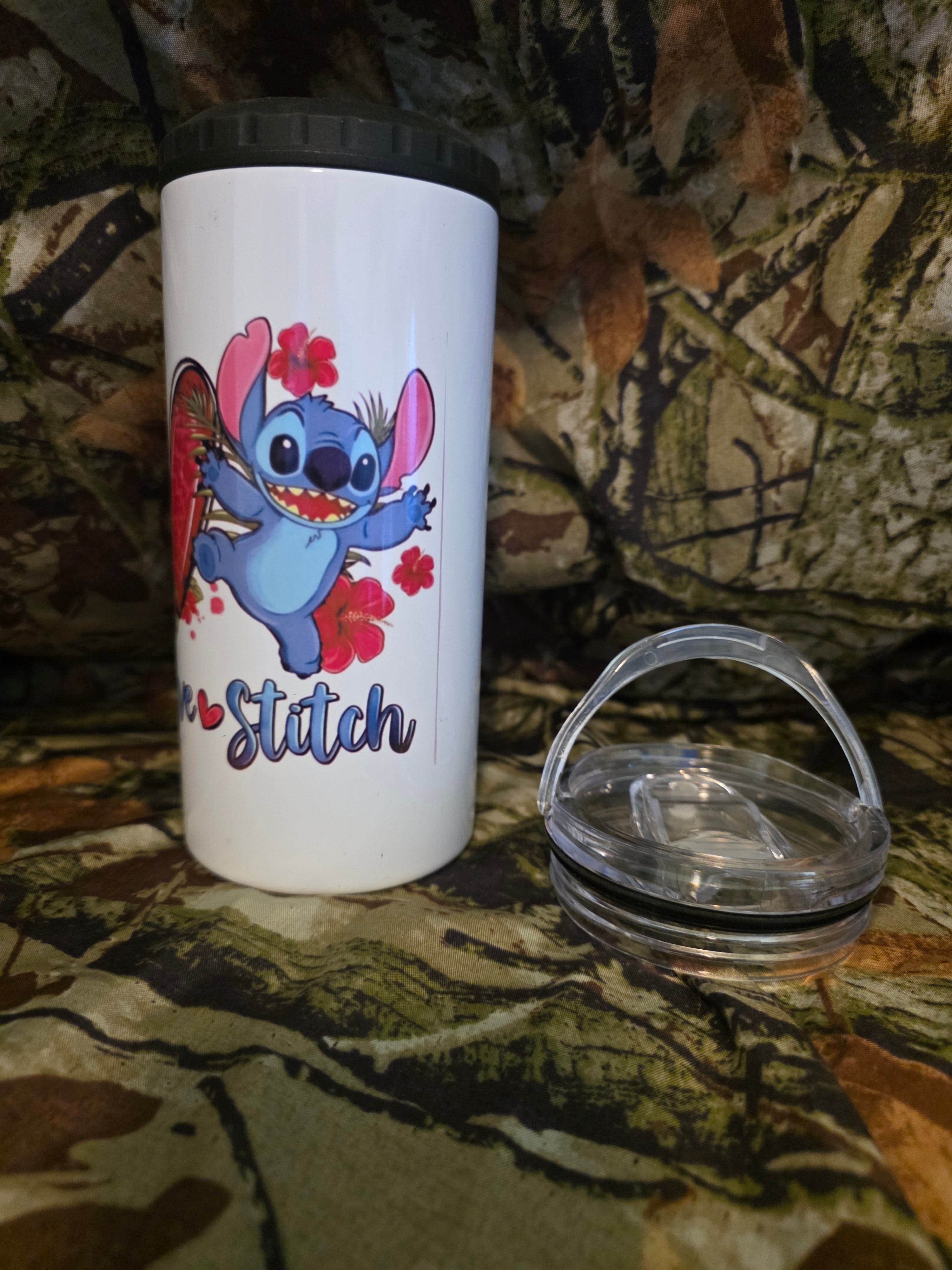 Stitch Inspired 16 oz Cozy Tumbler