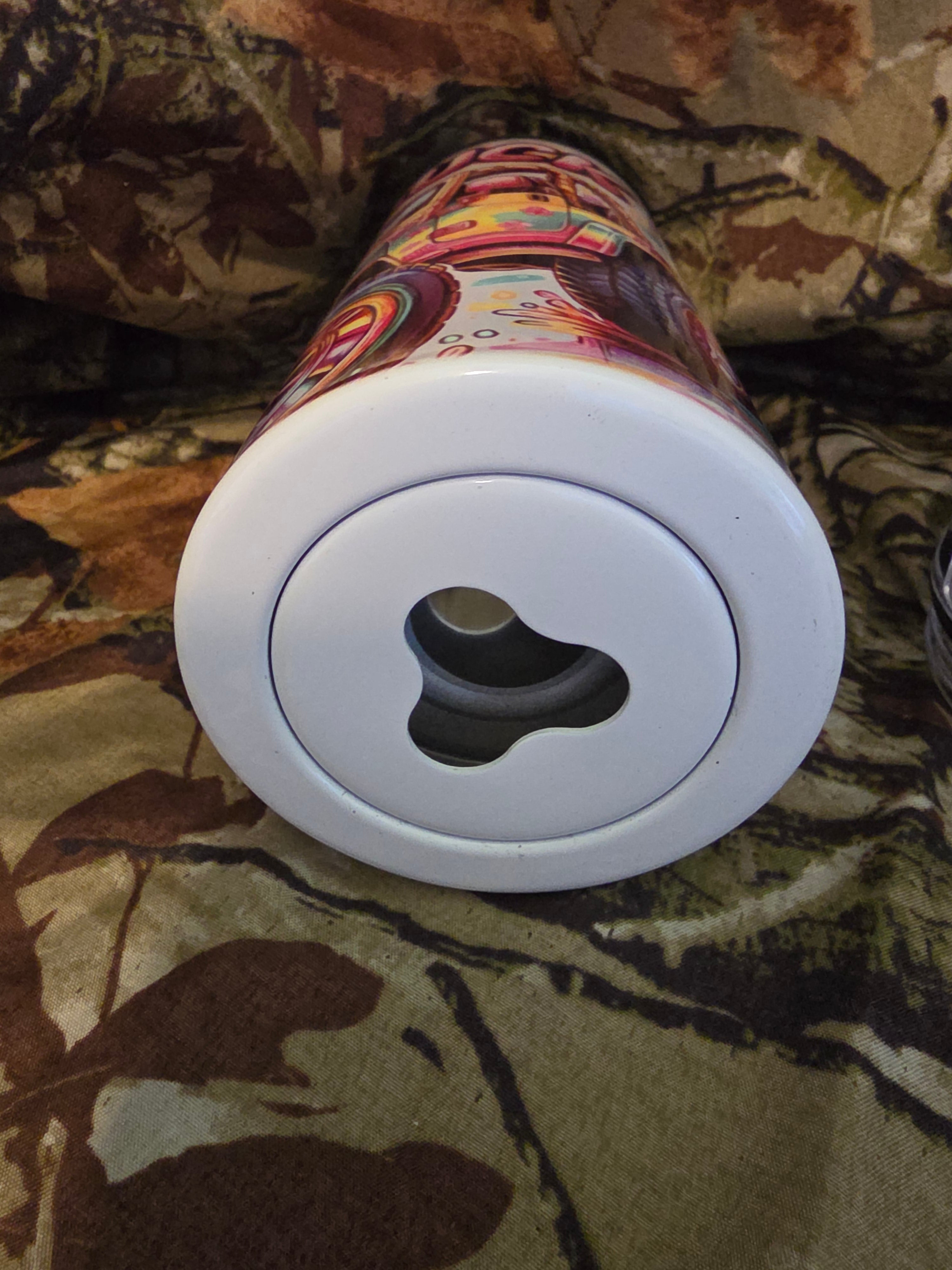 Duck Duck Jeep 16 oz Cozy Style Tumbler with Lid Straw & Bottle Opener