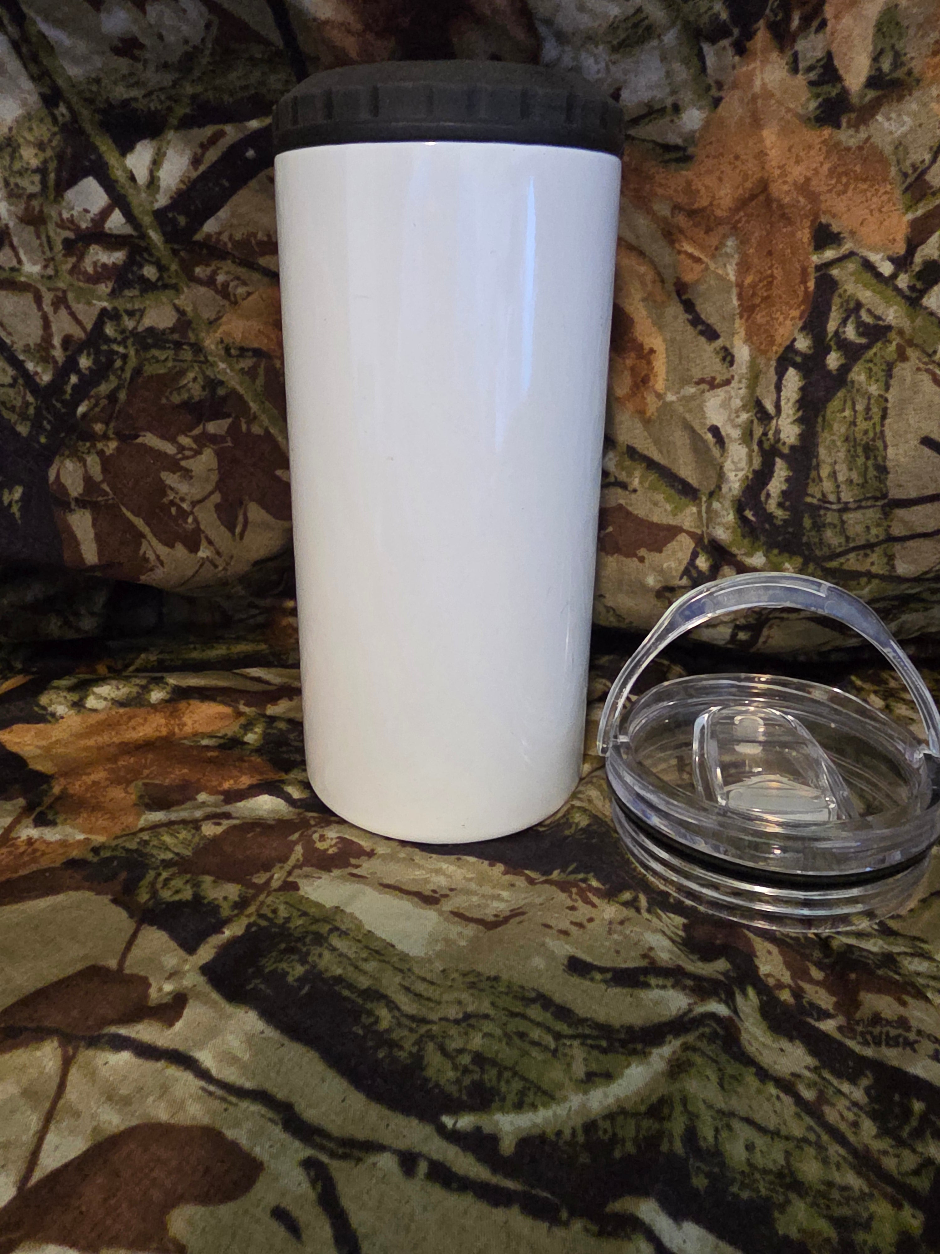 Bite Me Vampire 16 oz Cozy Style Tumbler with Lid Straw & Bottle Opener