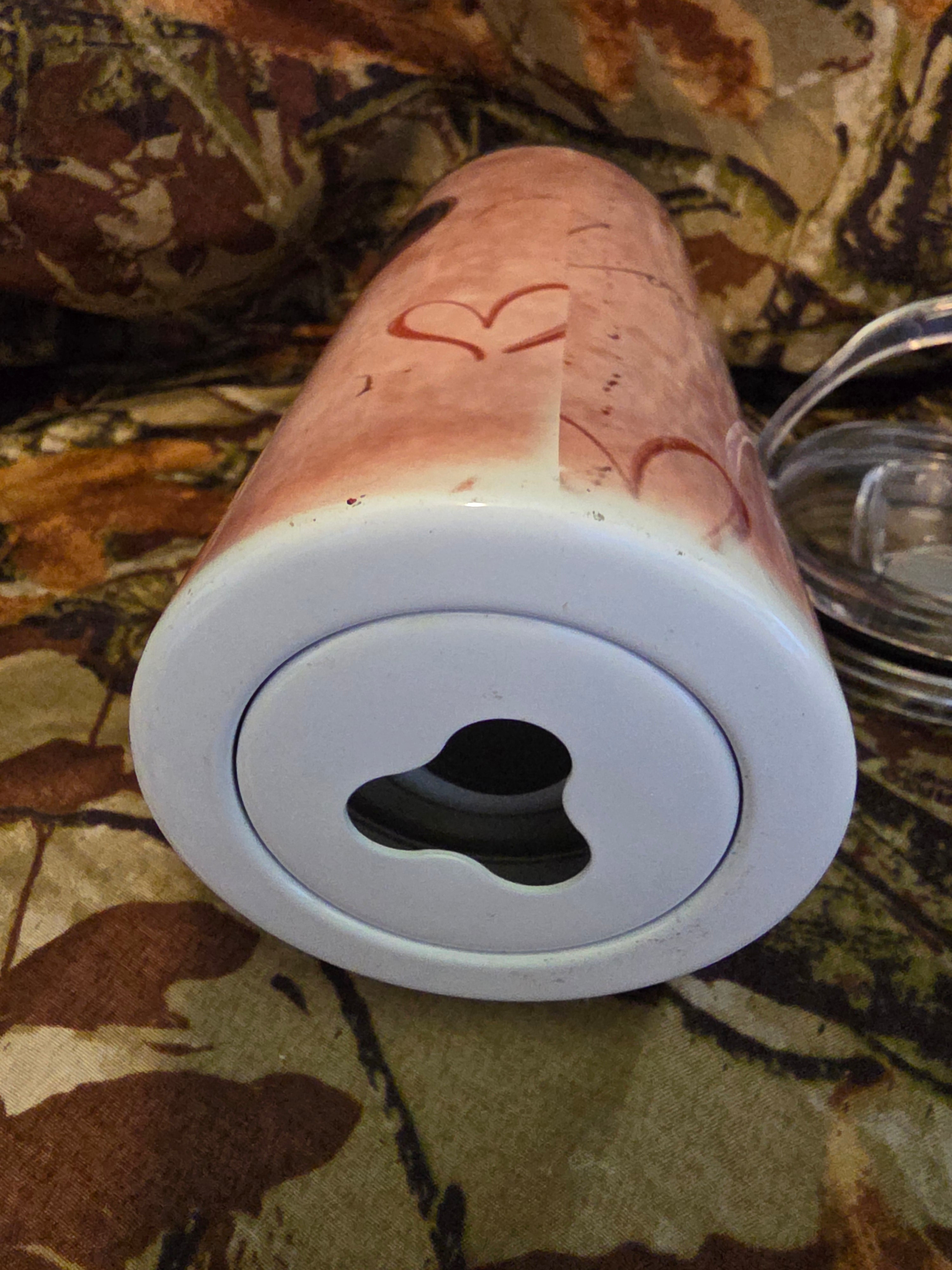 Country Style Mouse Couple 16 oz Cozy Style Tumbler with Lid Straw & Bottle Opener