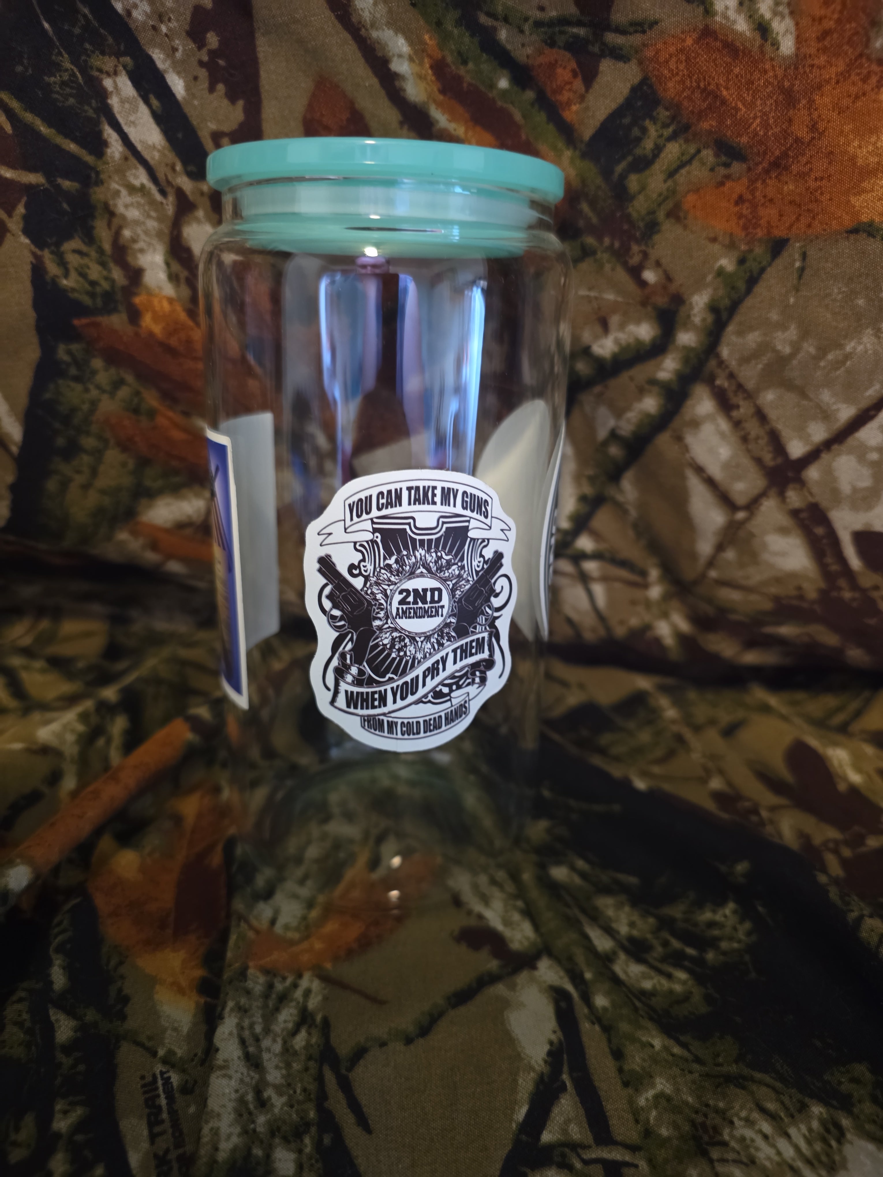 2nd Amendment Glass Tumbler