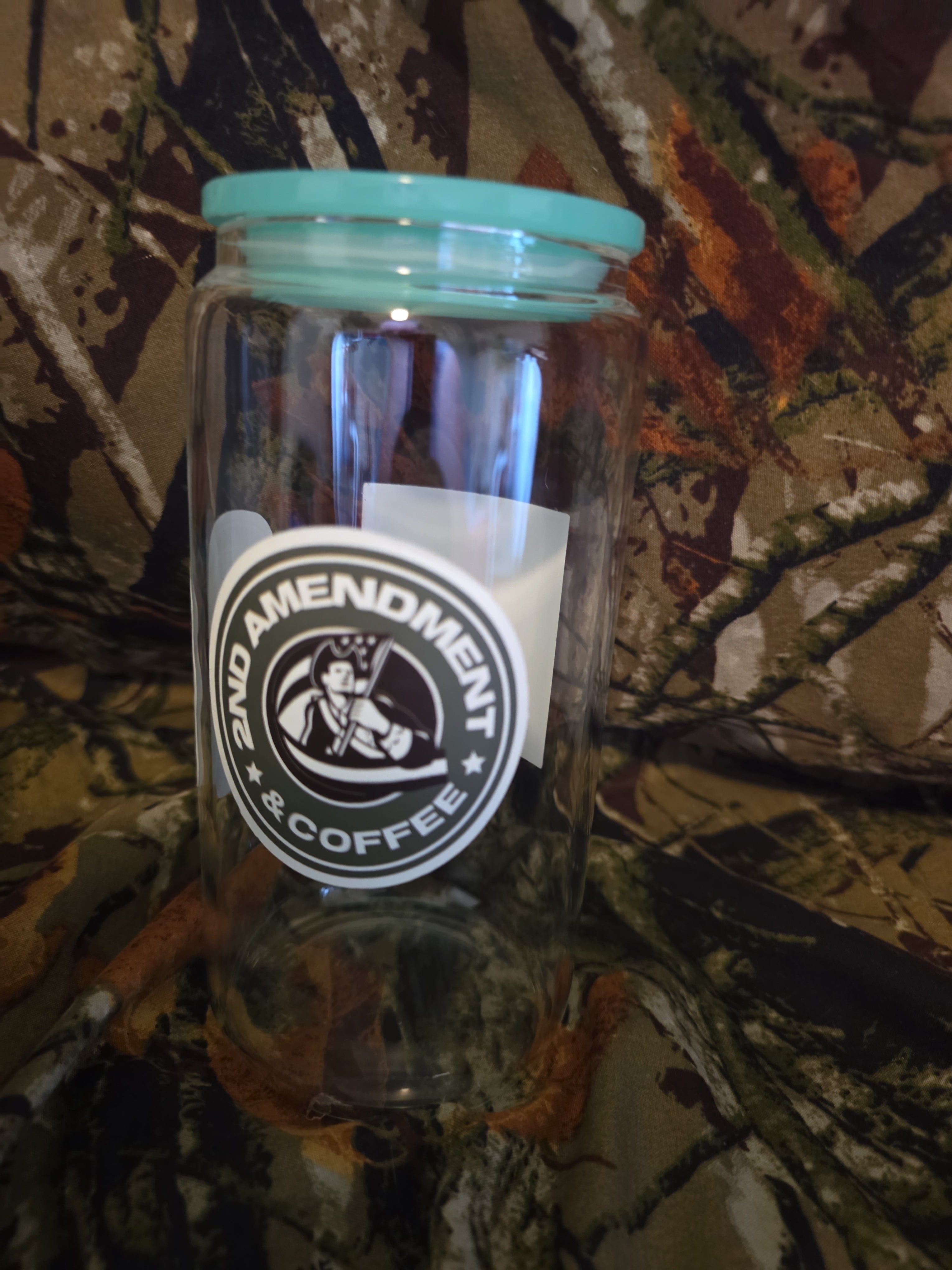 2nd Amendment Glass Tumbler
