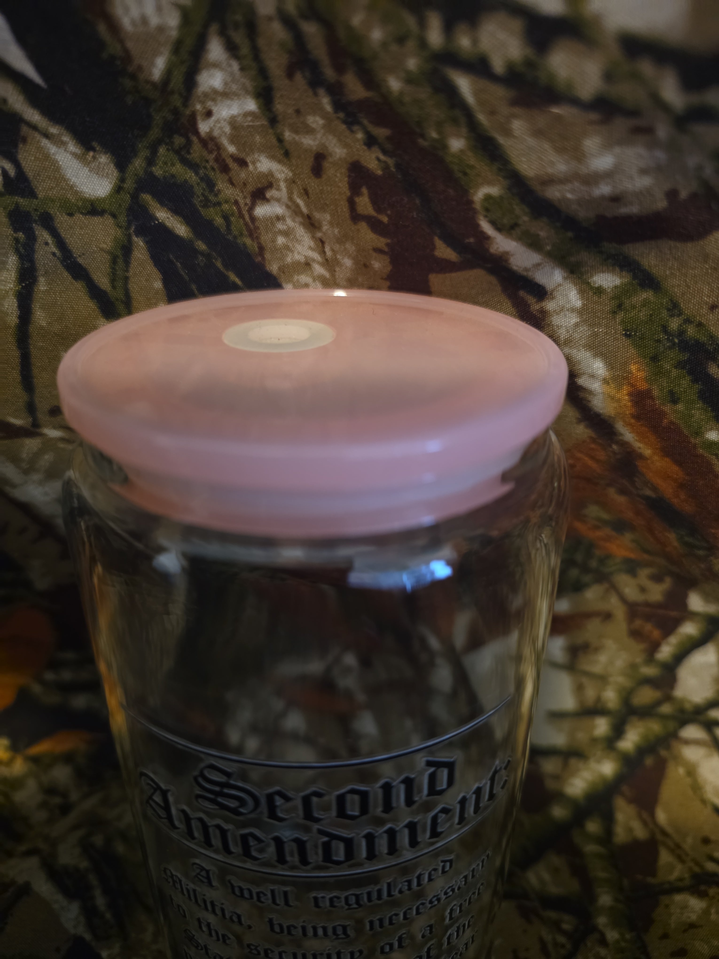 Second Amendment Glass Tumbler