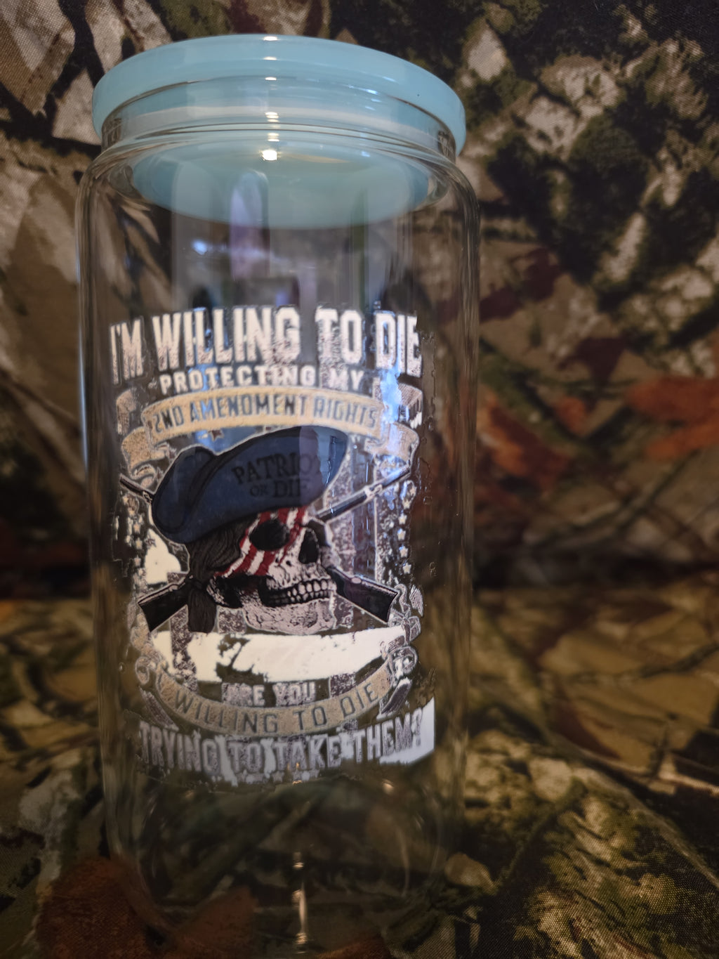 2A Rights Glass Tumbler