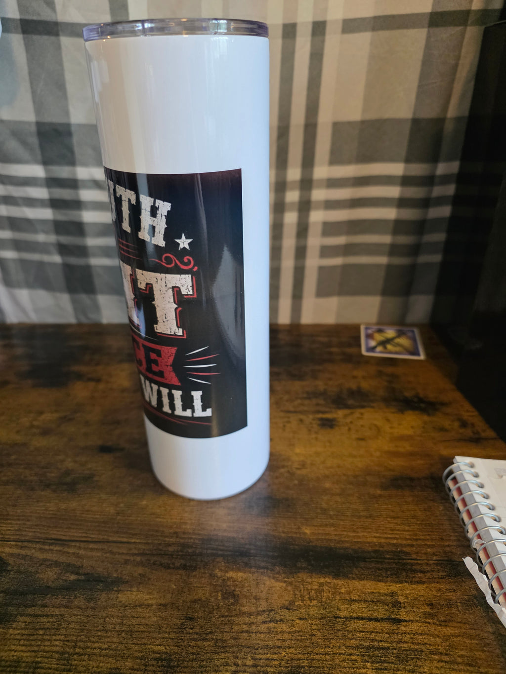 If My Mouth Doesn’t Say It, My Face Definitely Will 30 oz Skinny Tumbler