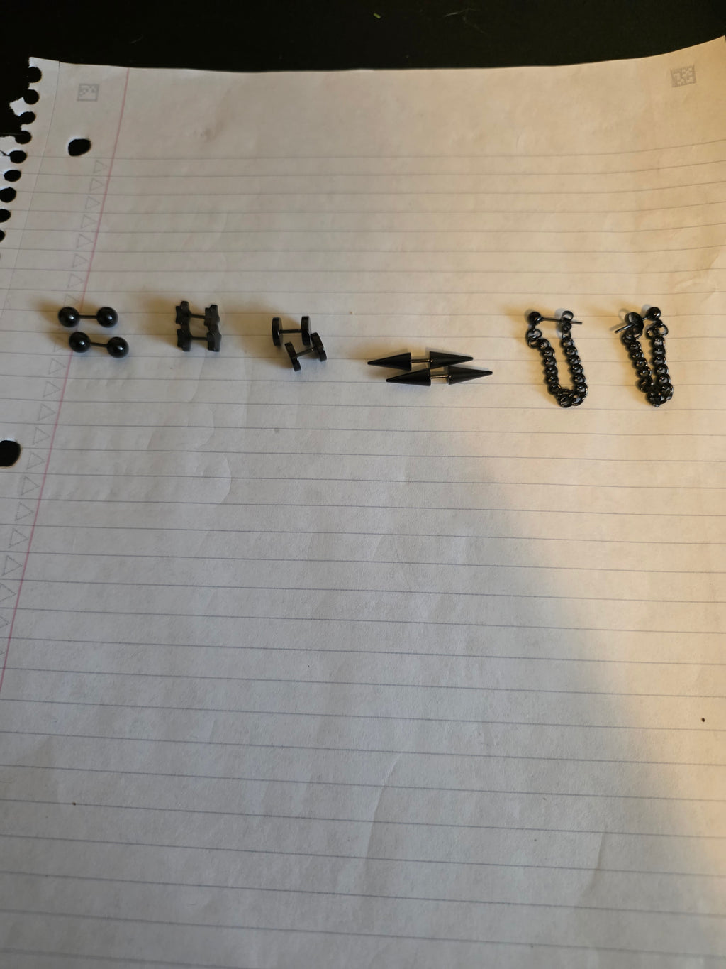 Surgical Steel Black Body Jewelry & Earrings Collection
