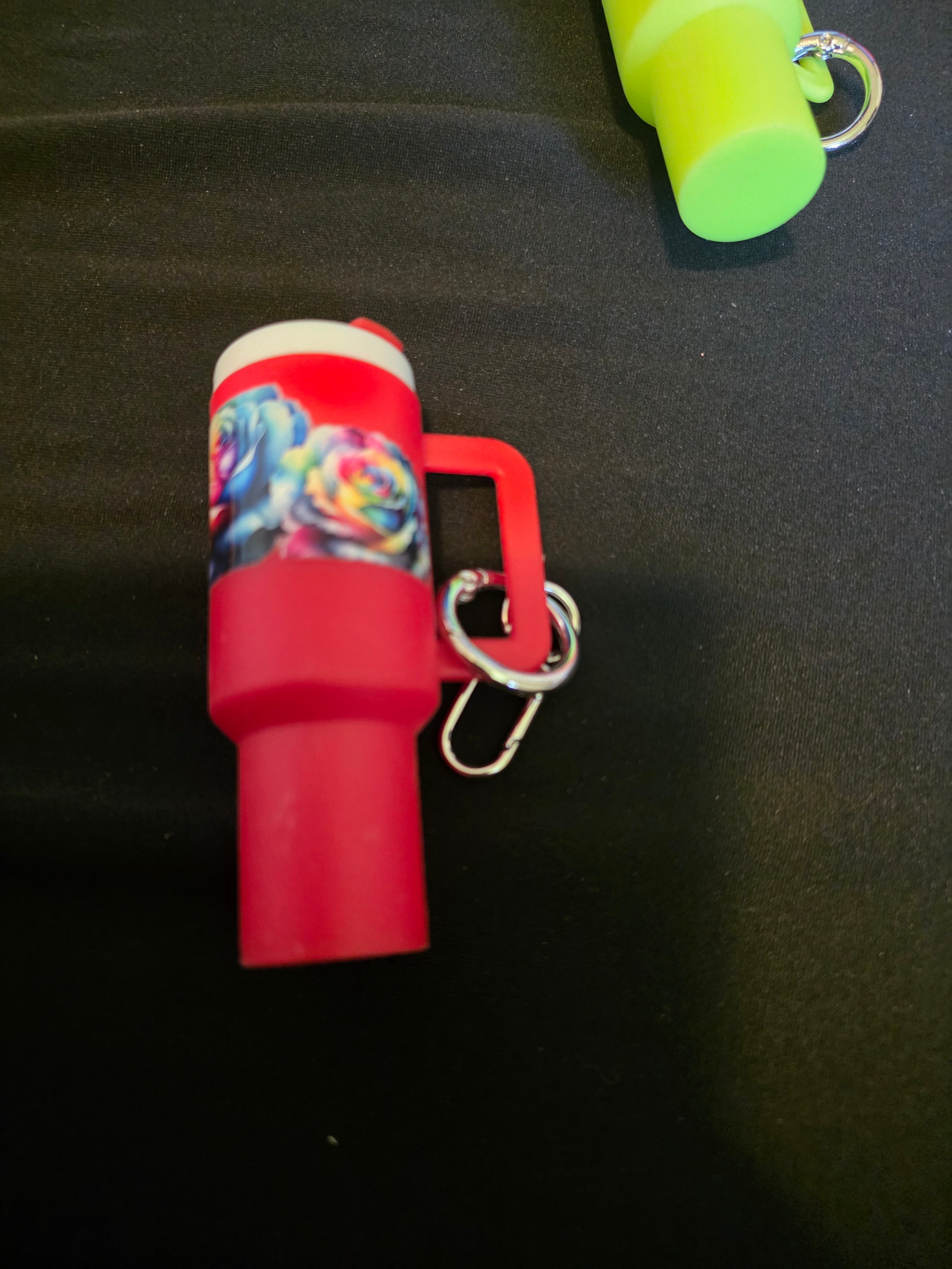 Mini Tumbler Keychain – Bright Colors & Floral Collection