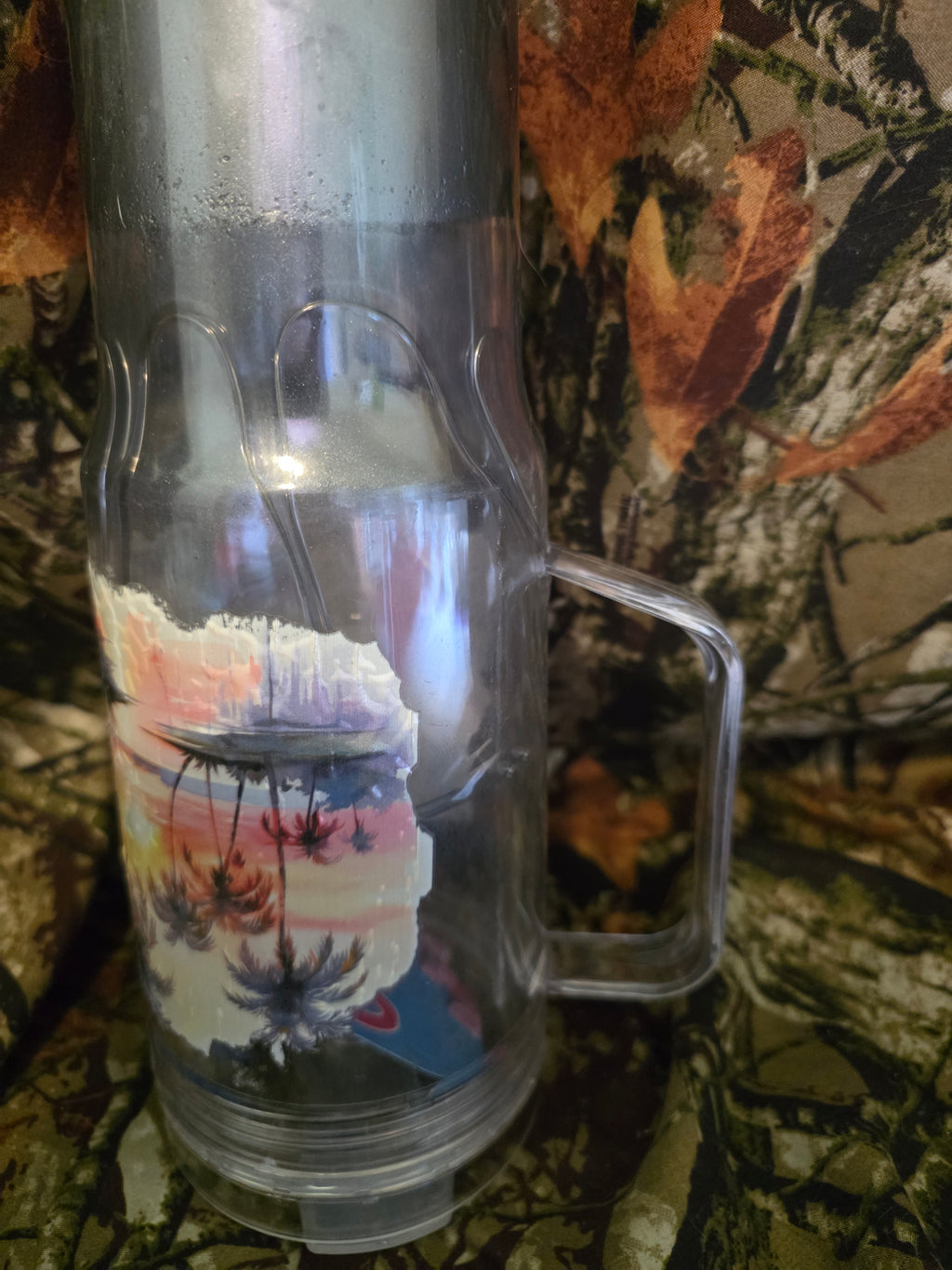 Tropical Sunset 40 oz Snow Globe Tumbler – Discounted