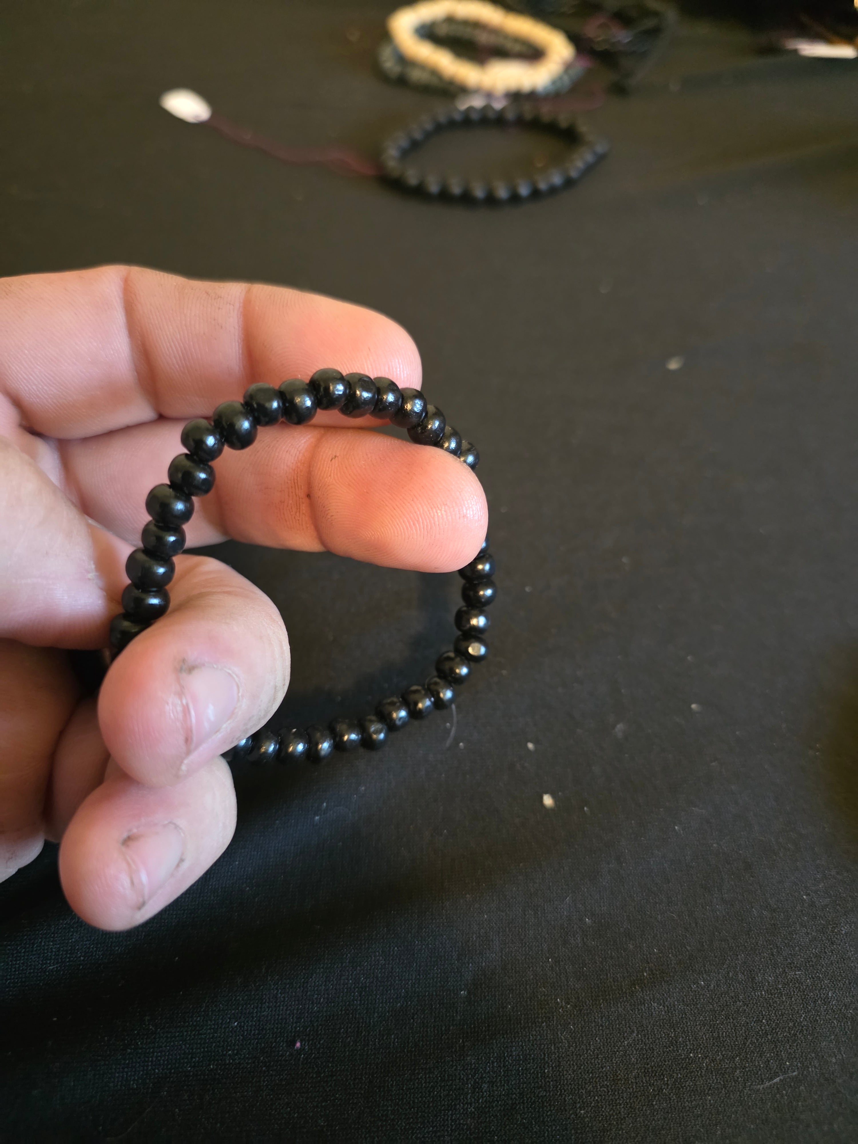 Natural Bead Bracelet Collection – Wood, Stone & Natural Style Stretch Bracelets