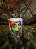 Sassy Green Girl Coffee Mug