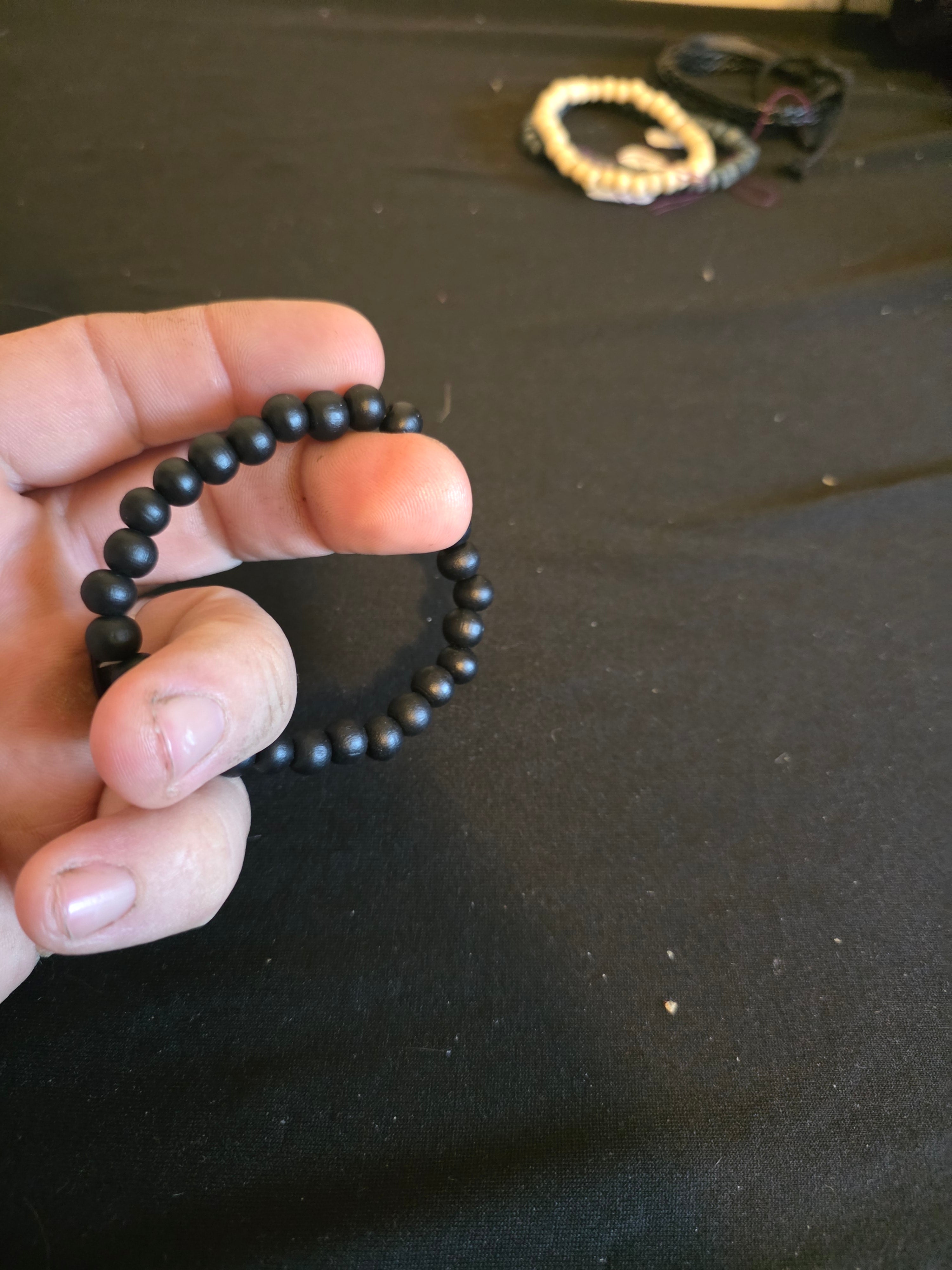 Natural Bead Bracelet Collection – Wood, Stone & Natural Style Stretch Bracelets