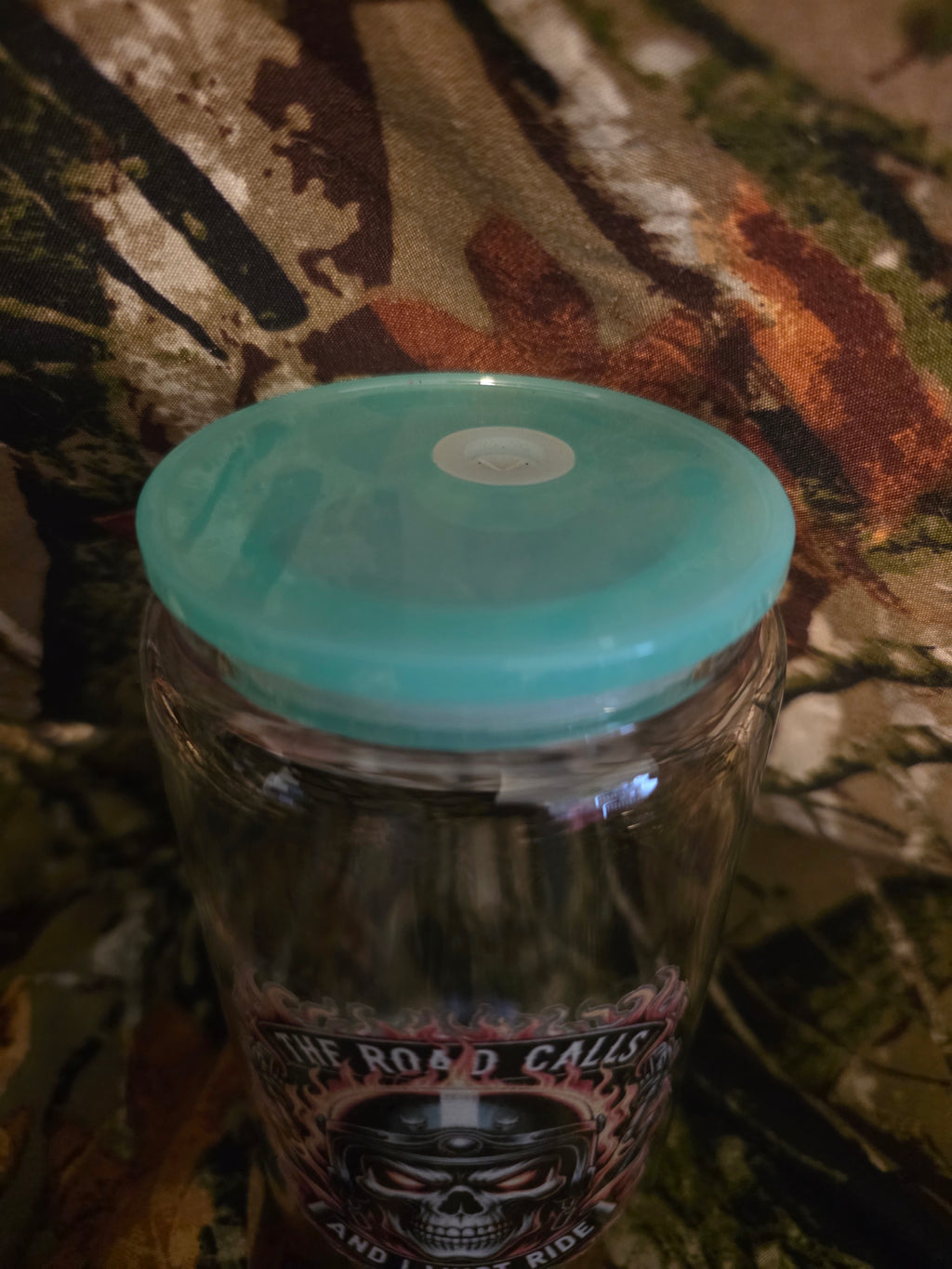 Title:
The Road Calls 16oz Glass Tumbler
