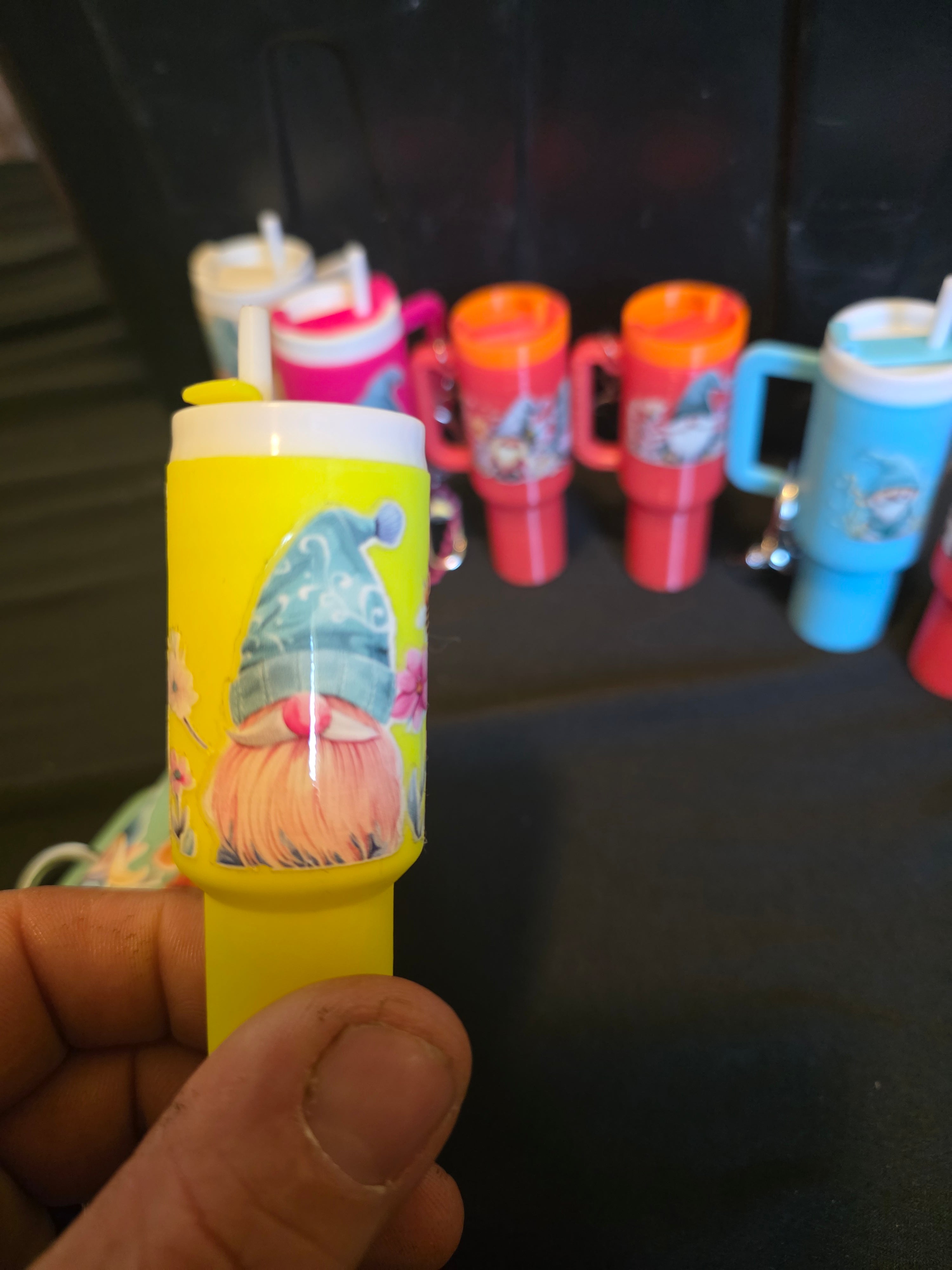 Gnome Mini Tumbler Keychain Collection