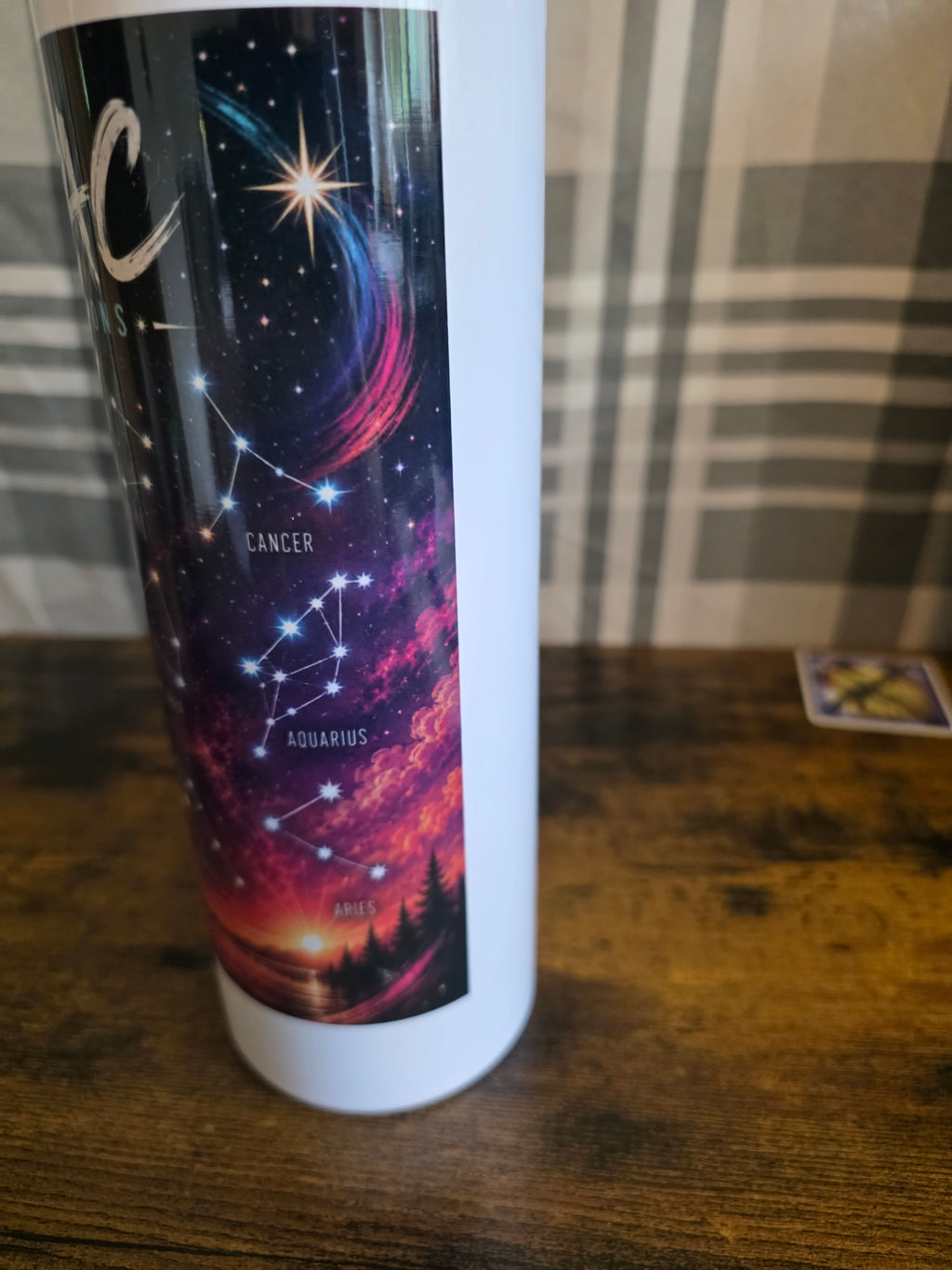 Zodiac Constellations 30 oz Skinny Tumbler