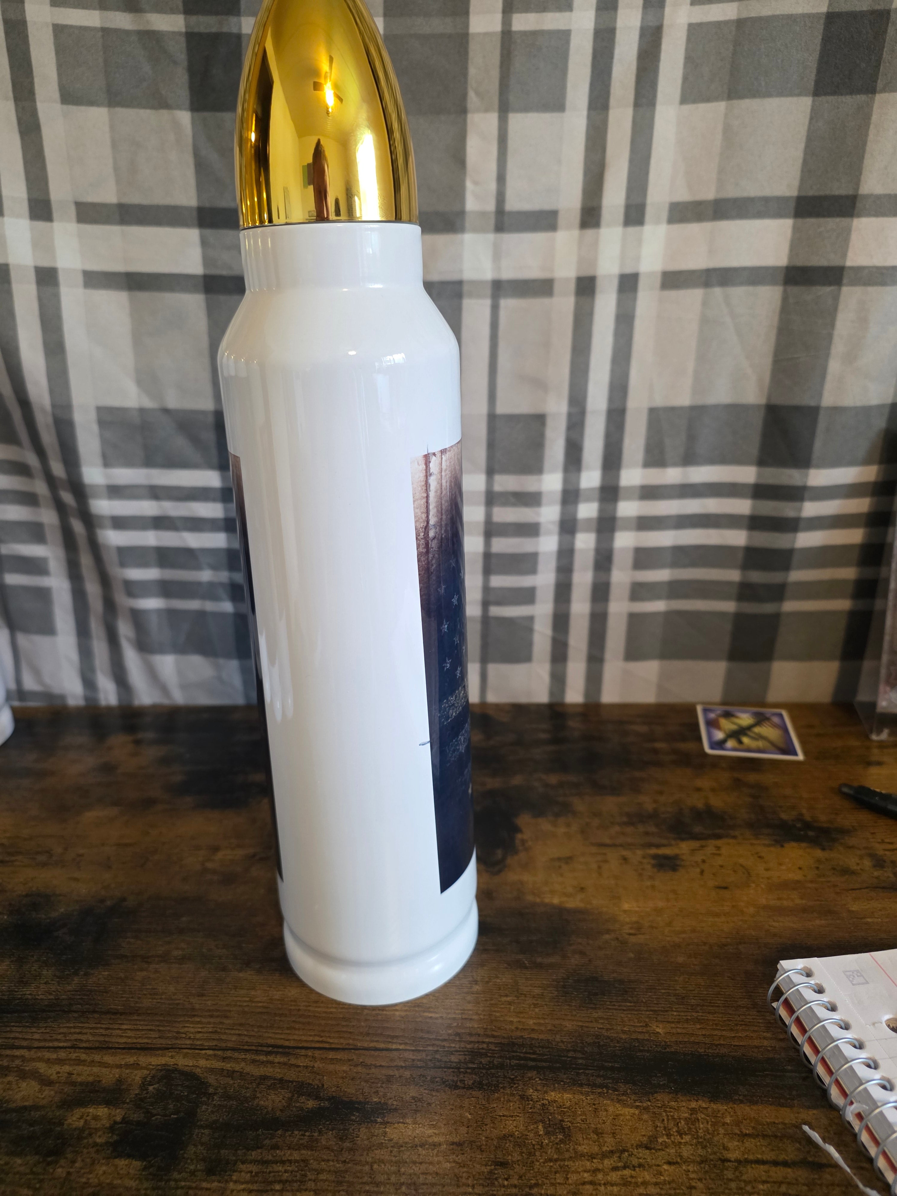 The Voice Before Help Arrives 32 oz Bullet Thermos