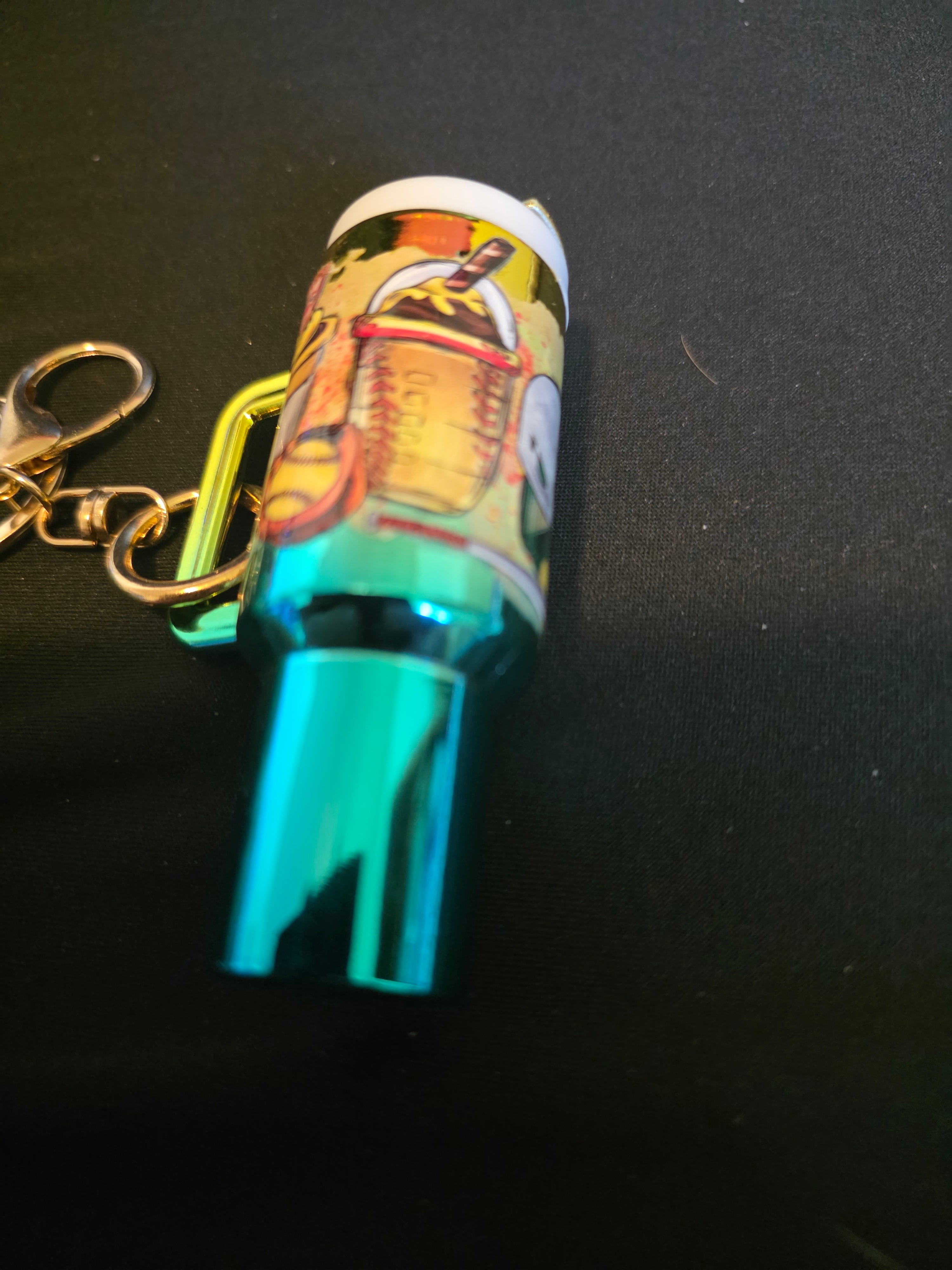 Mini Tumbler Keychain – Sports Collection