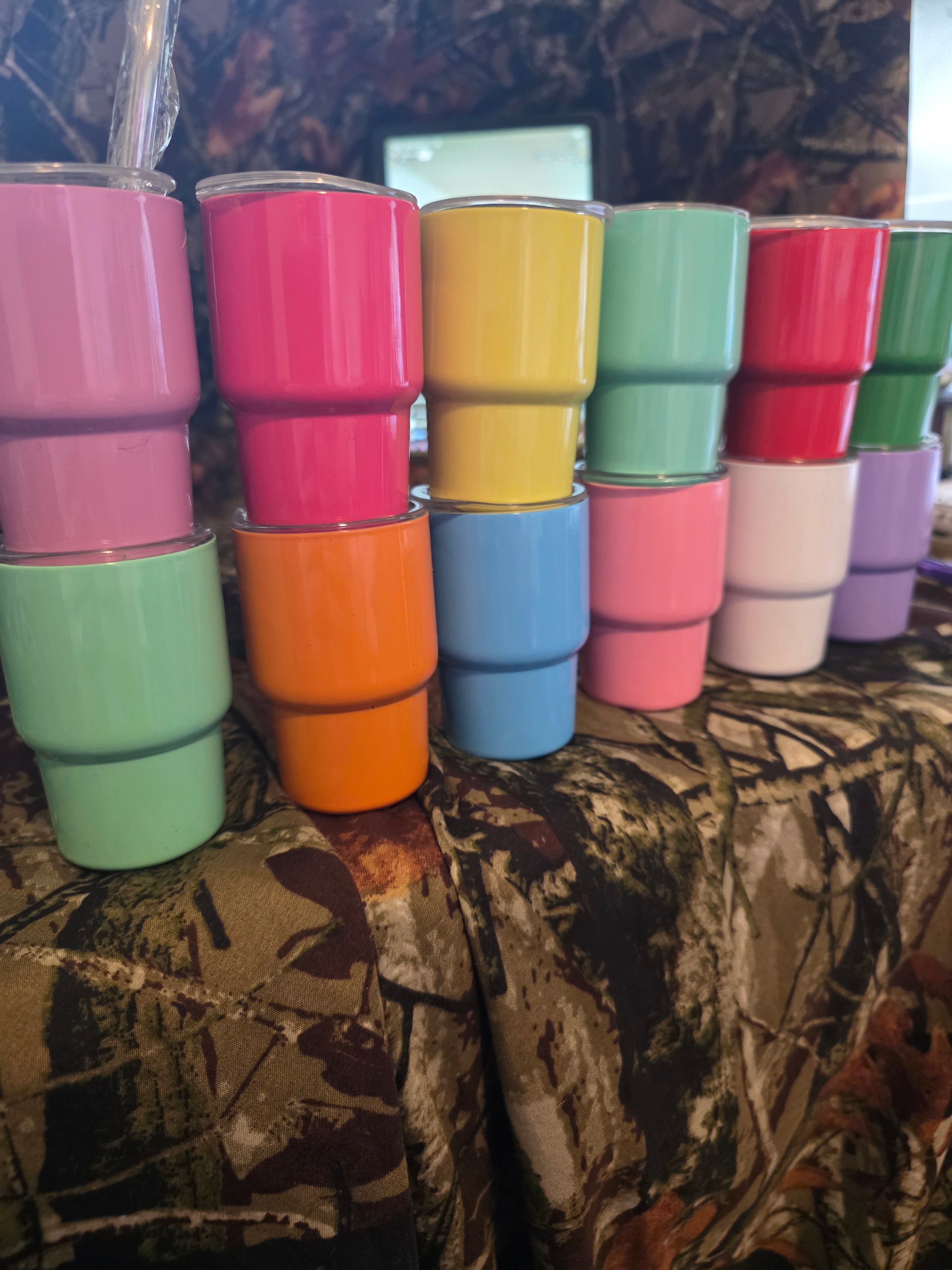 Mini Stainless Steel Tumblers – Choose Your Color