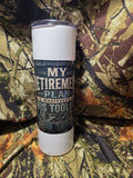 My Retirement Plan Is Whatever's In This Toolbox 30 oz Skinny Tumbler with Lid and Straw
