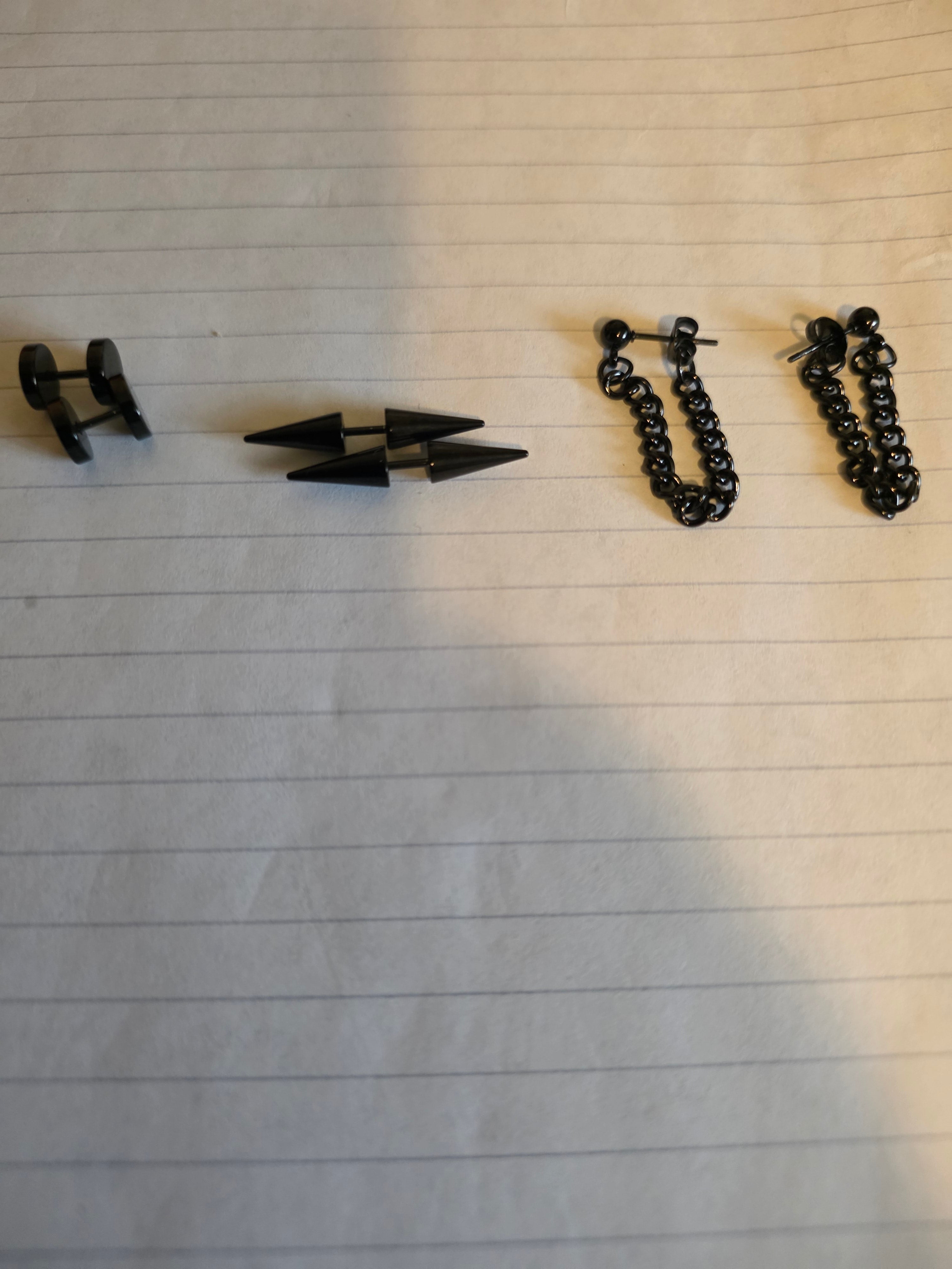Surgical Steel Black Body Jewelry & Earrings Collection
