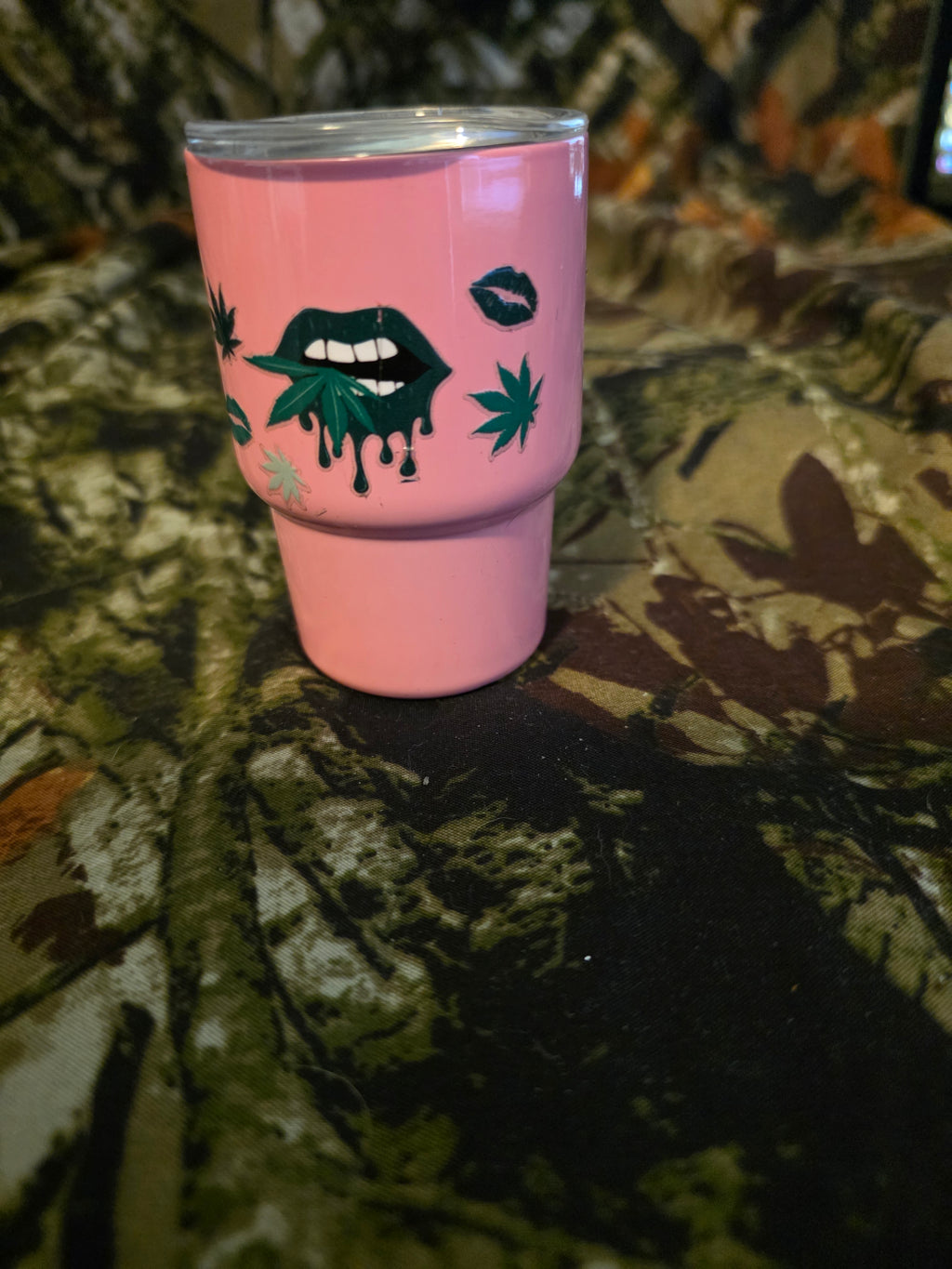 Mini Tumbler – Pink Graffiti Style Cup