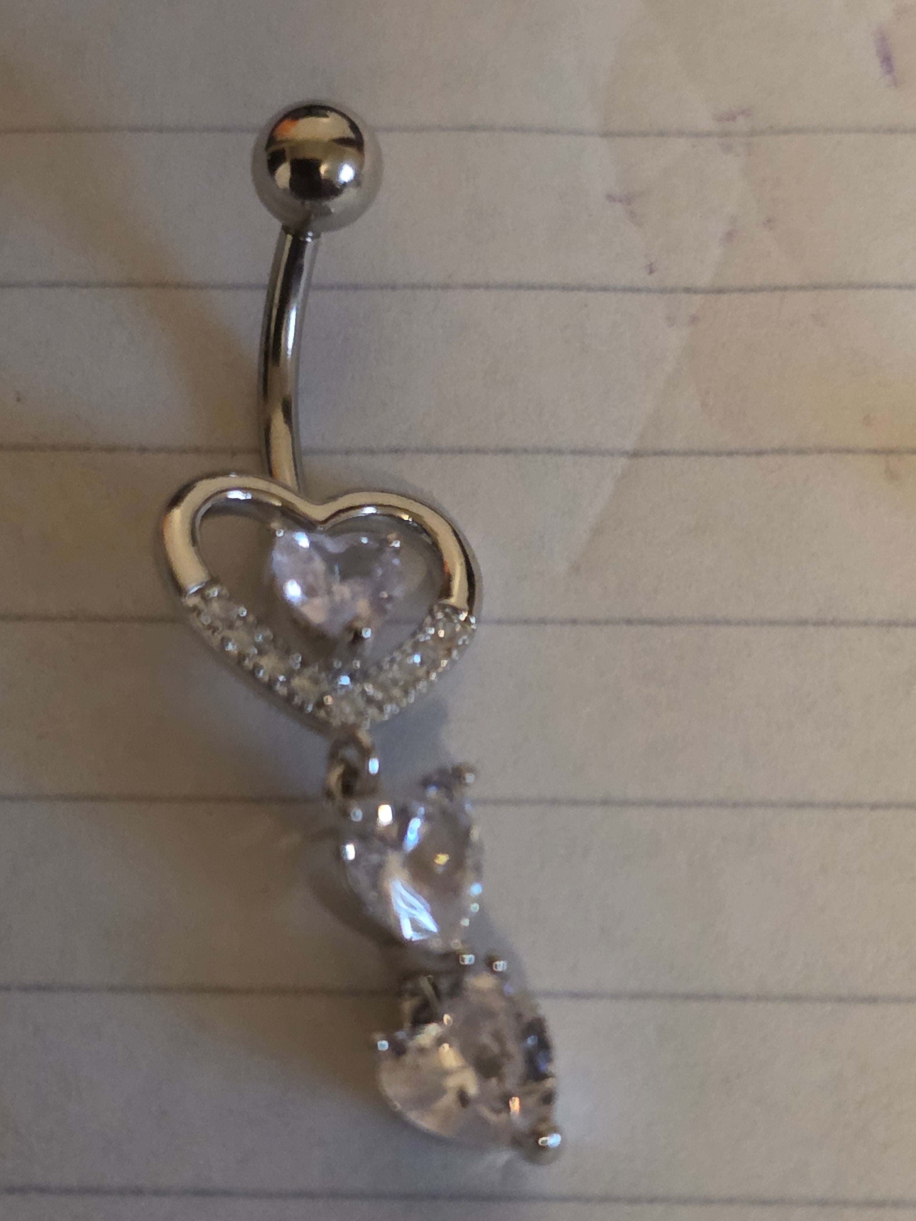 Dangle Belly Ring Collection – Hearts, Roses, Gems & Specialty Designs