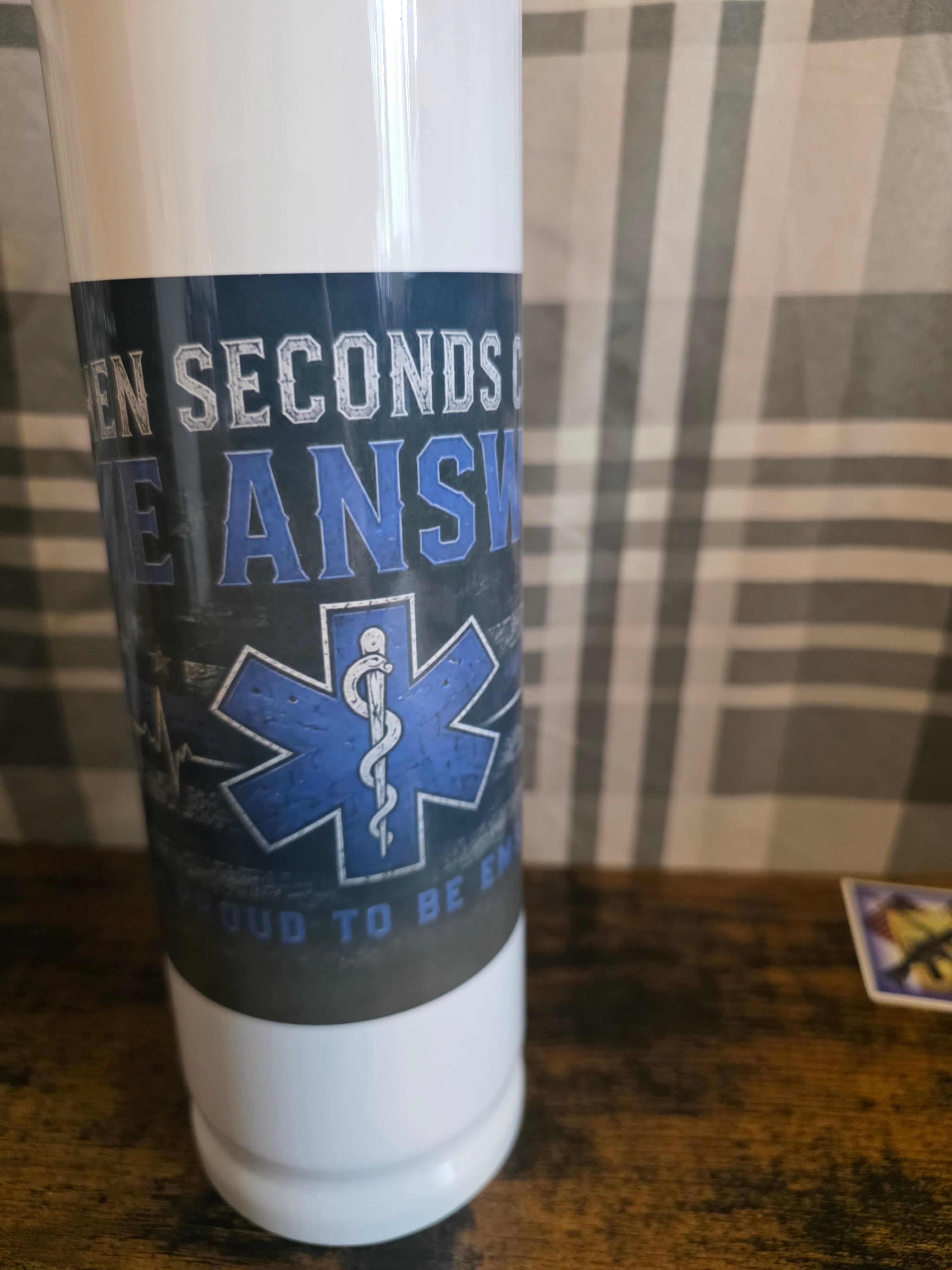EMS Seconds Count 32 oz Bullet Thermos
