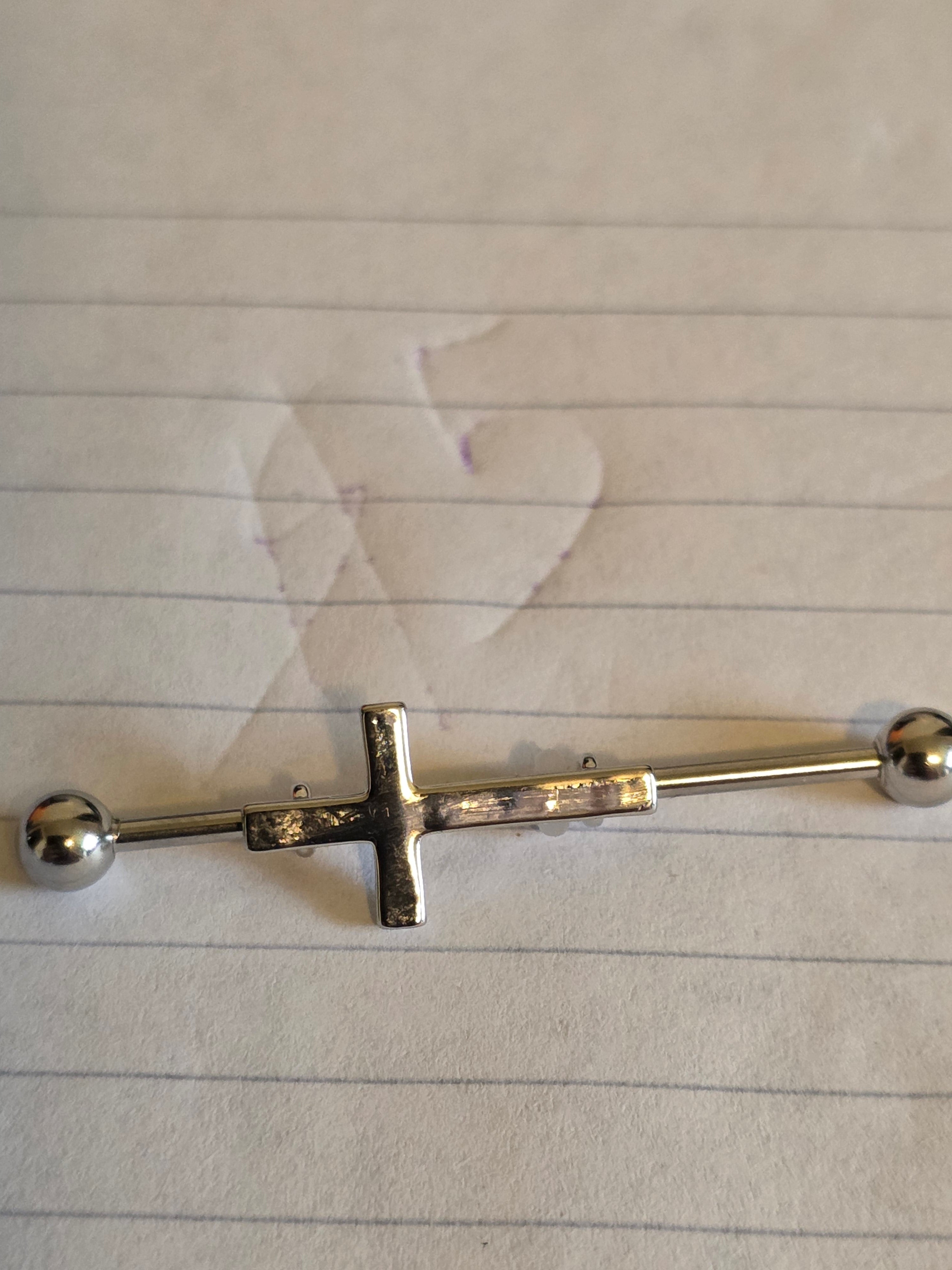 Surgical Steel Celestial & Symbol Industrial Barbells