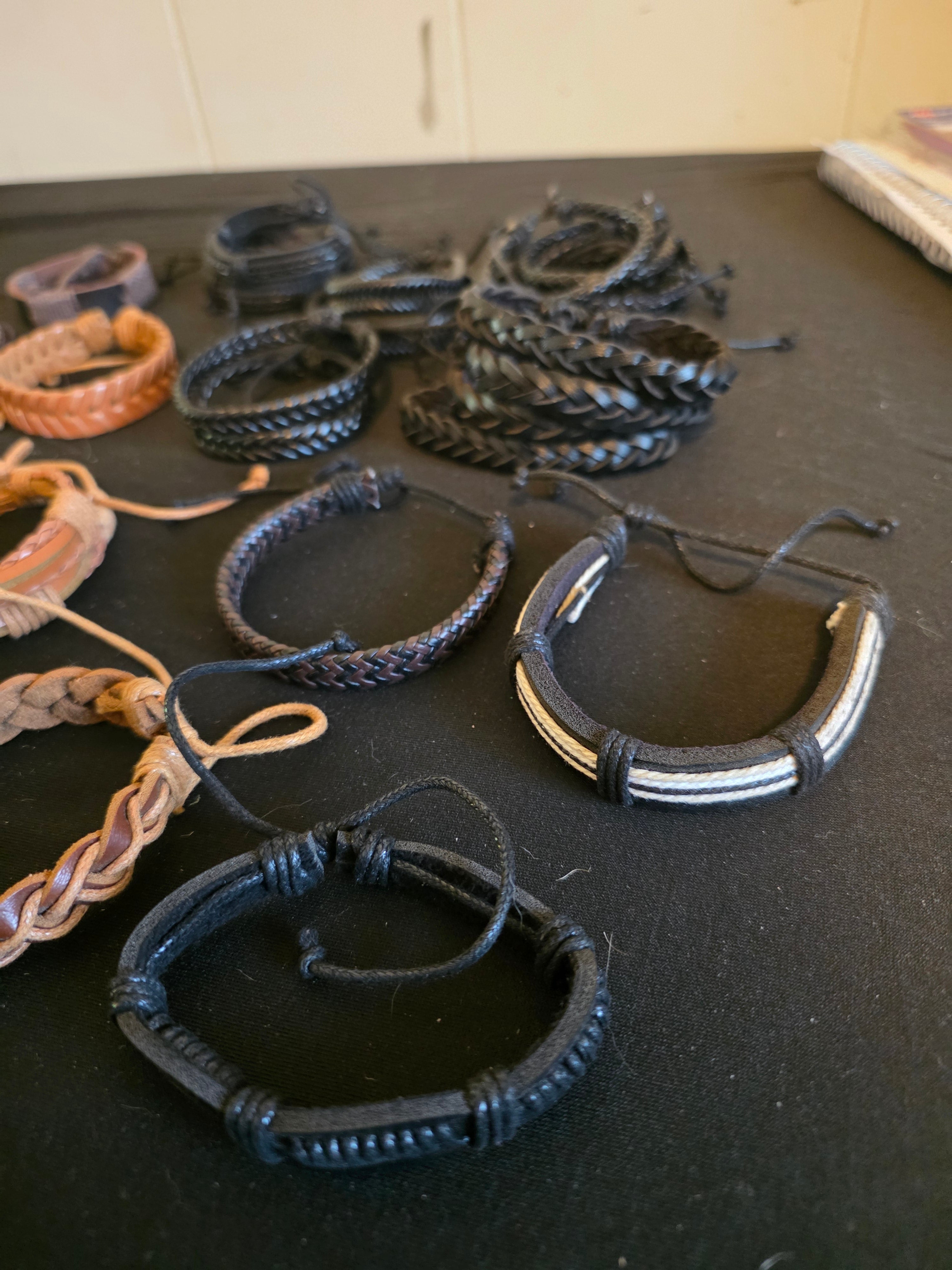 Classic Leather Bracelet Collection