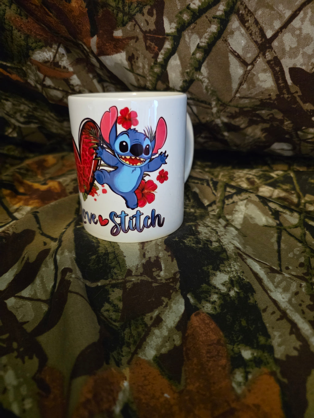 Peace Love Stitch Coffee Mug