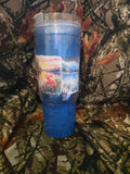 Sunset Lake 40 oz Snow Globe Tumbler – Discounted