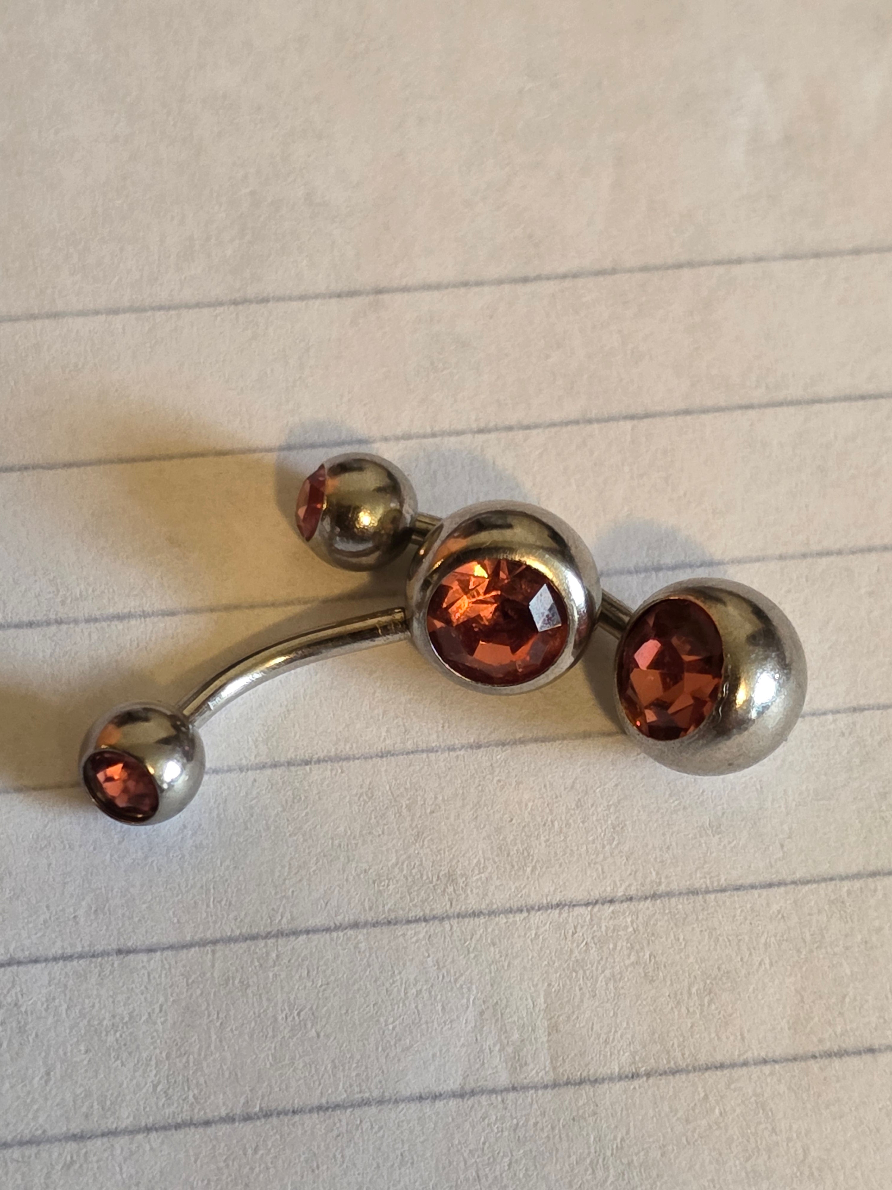 Surgical Steel Belly Rings – Crystal, Gem & Decorative Styles
