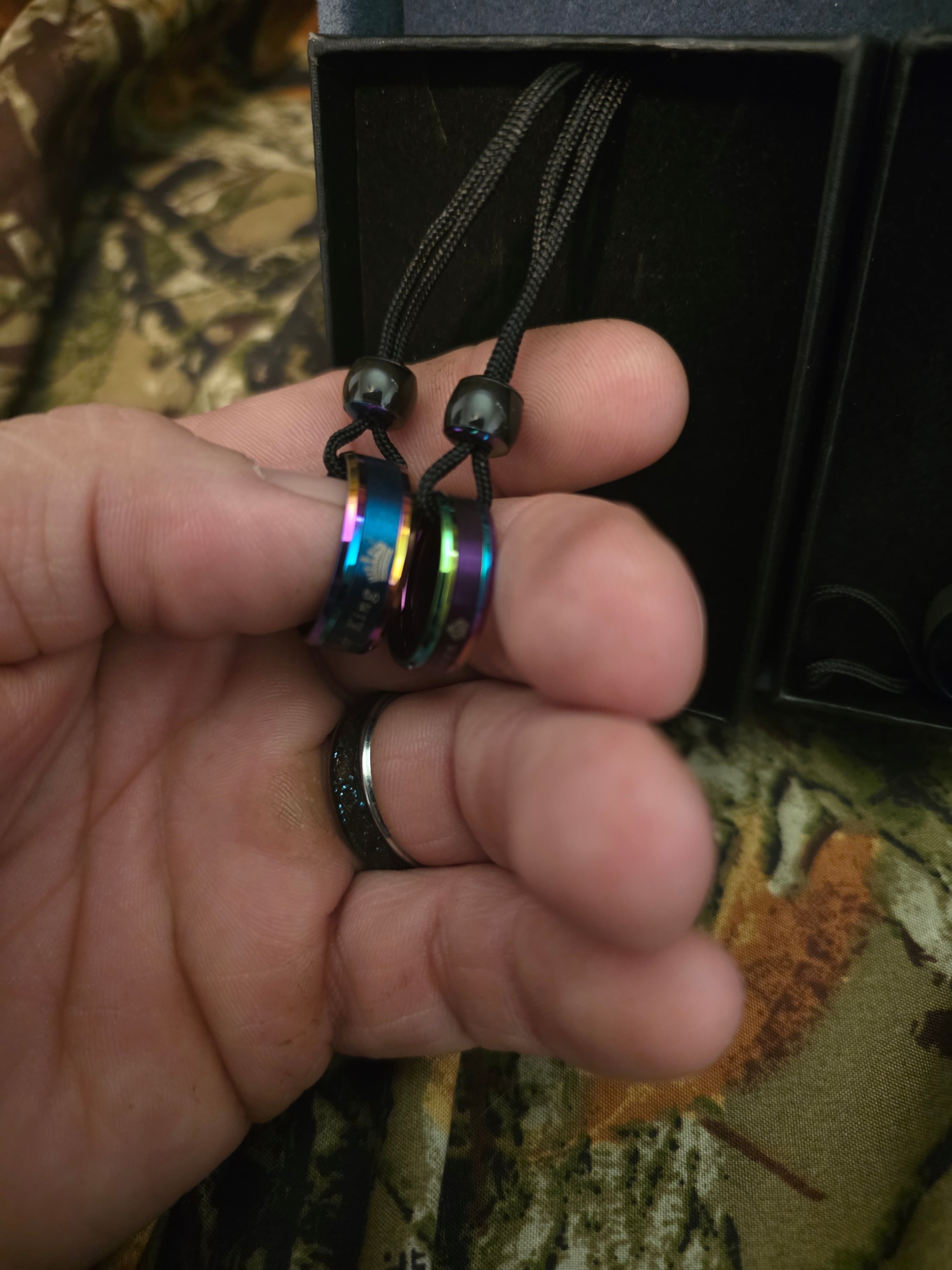 His and her necklaces