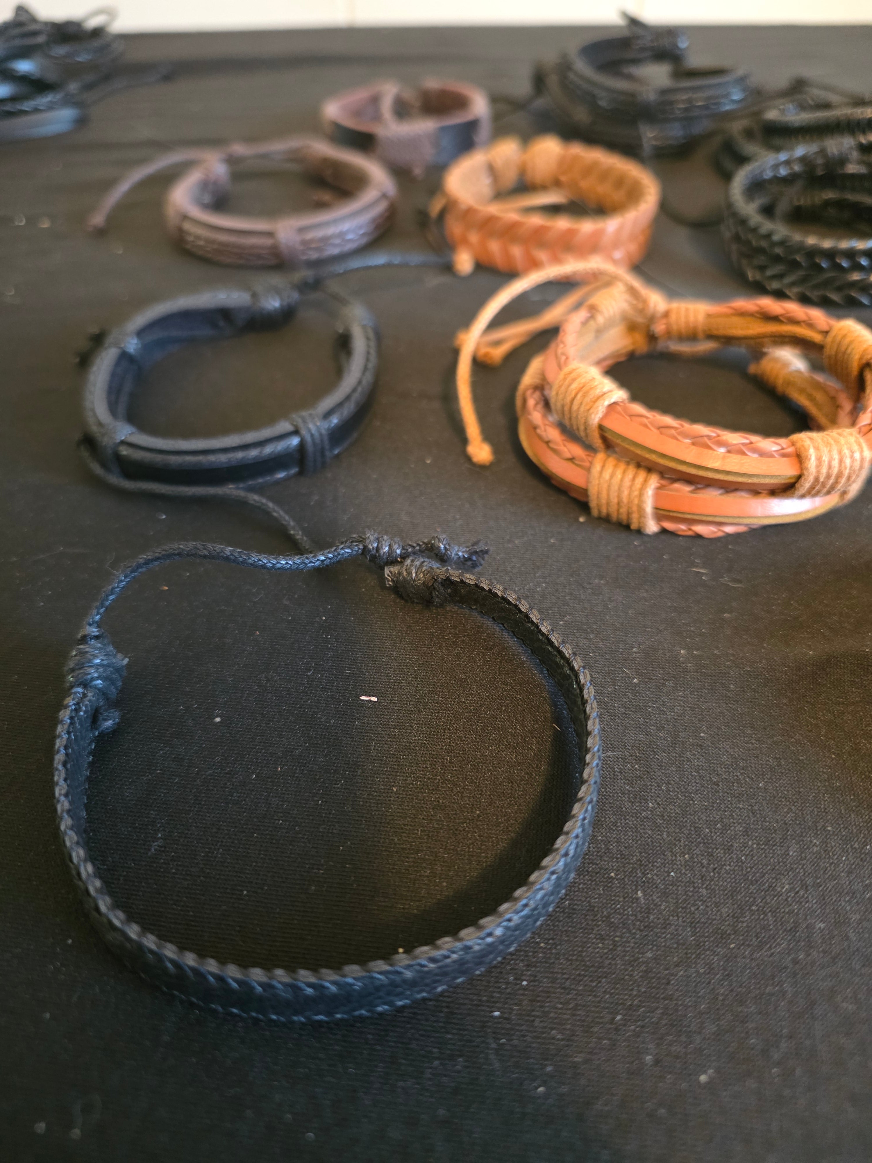 Classic Leather Bracelet Collection