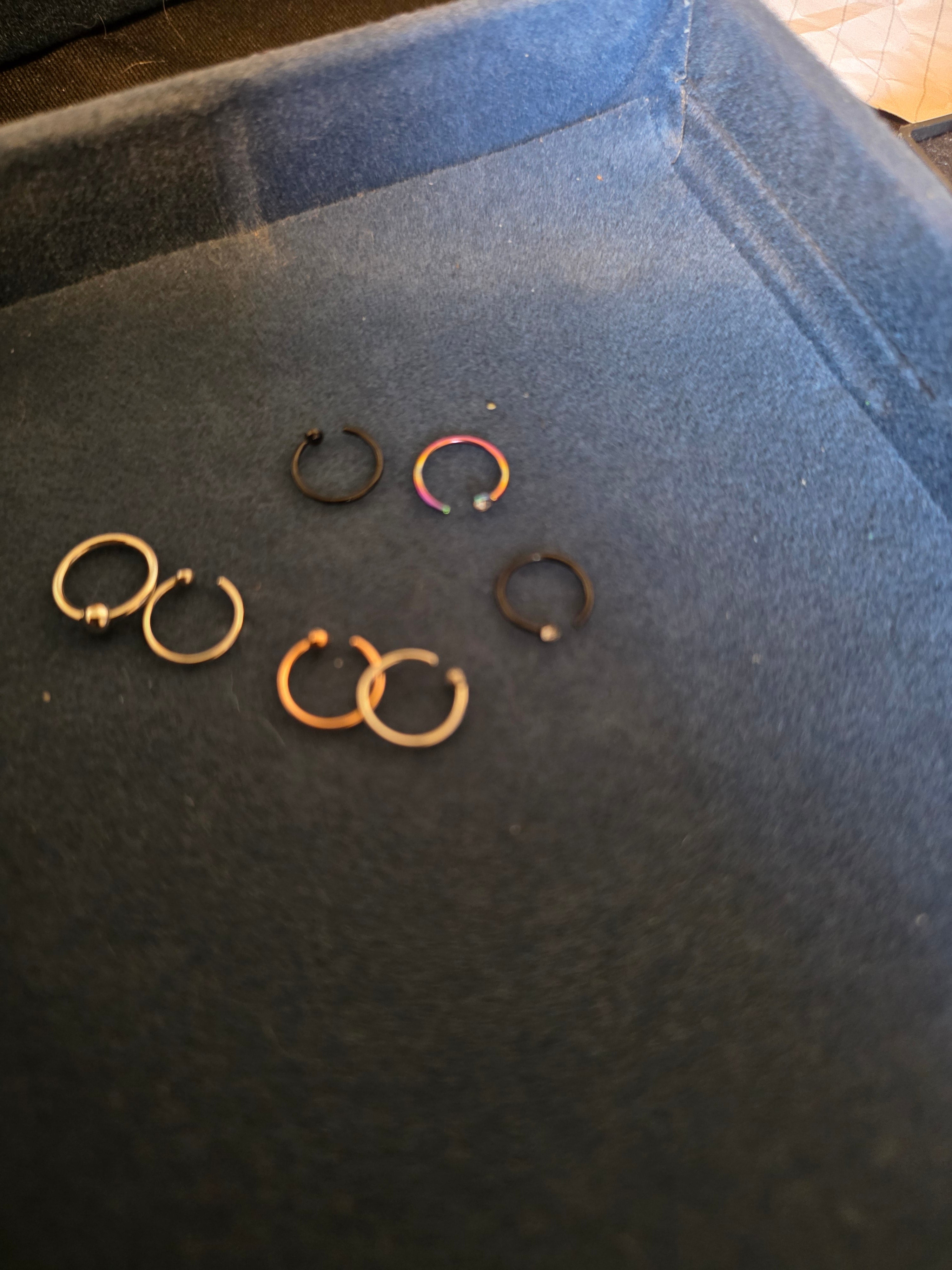 Random Nose Hoop Ring Collection