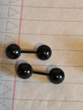 Surgical Steel Black Body Jewelry & Earrings Collection