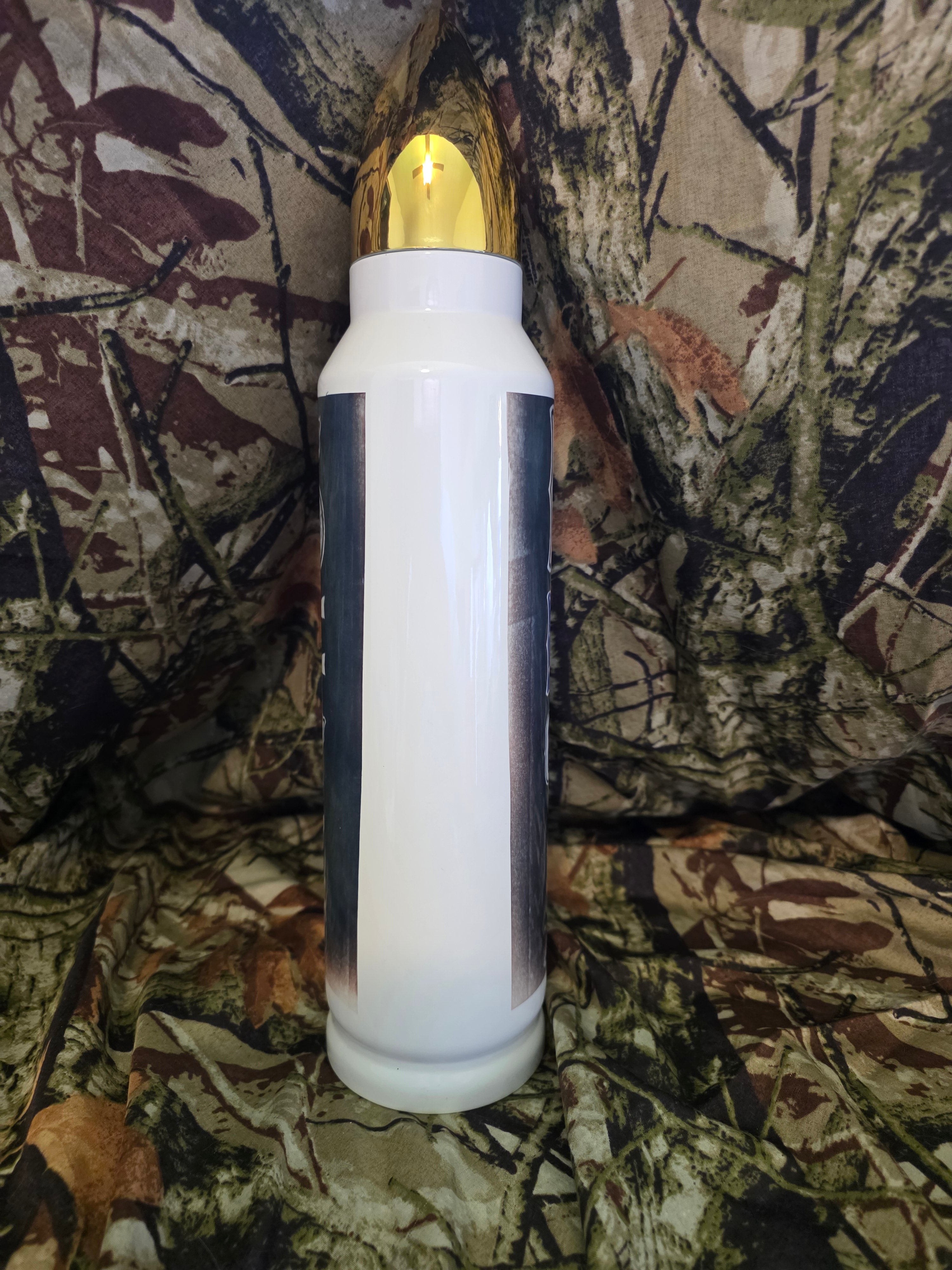 32oz “Kiss My Country Ass” Bullet Lid Thermos Tumbler