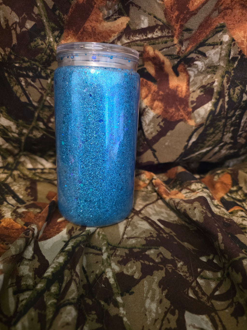 16 oz Plastic Snow Globe Tumbler – Over Stimulated Moms Club Design