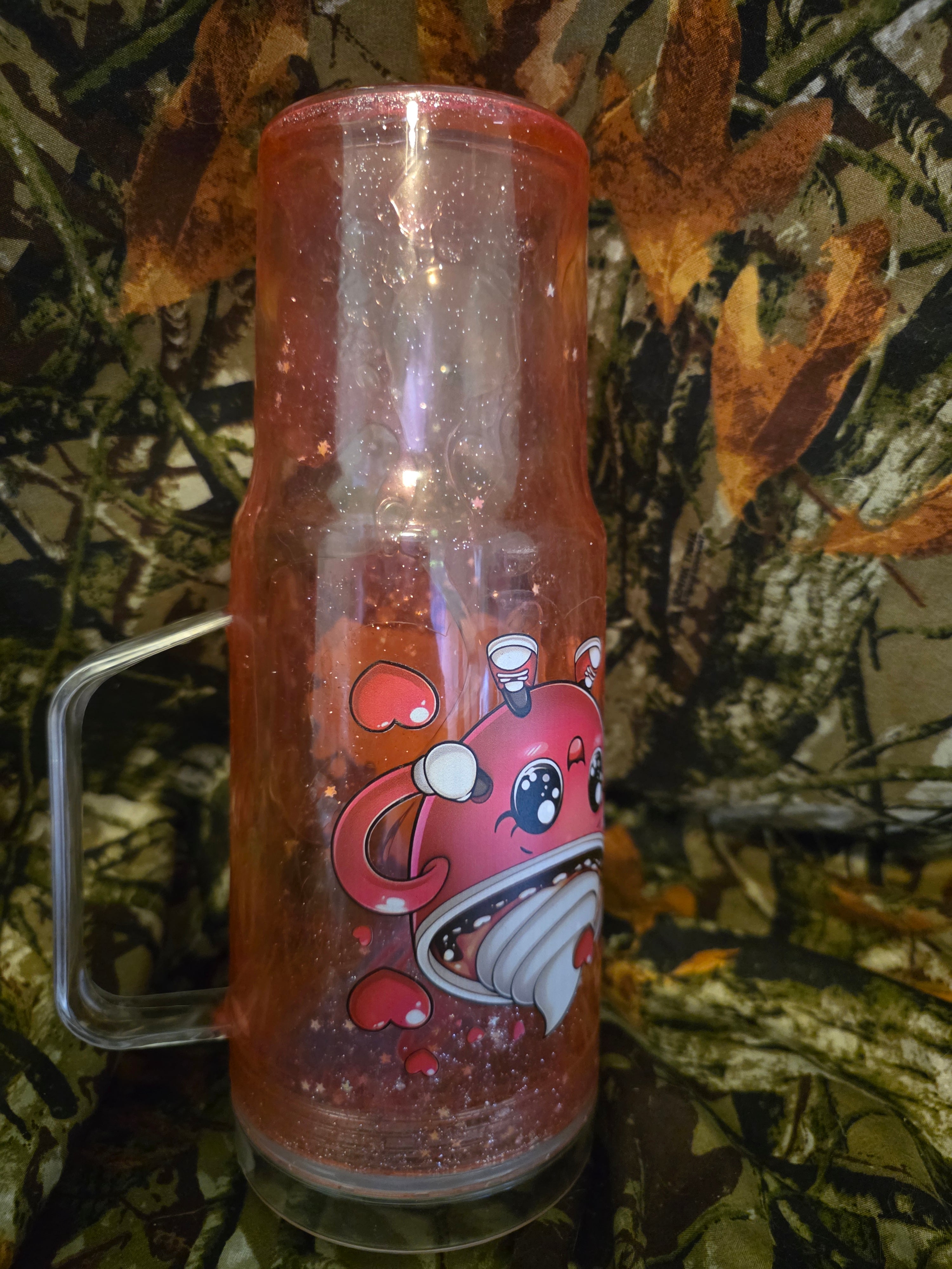 Cute Coffee Love 40 oz Snow Globe Tumbler