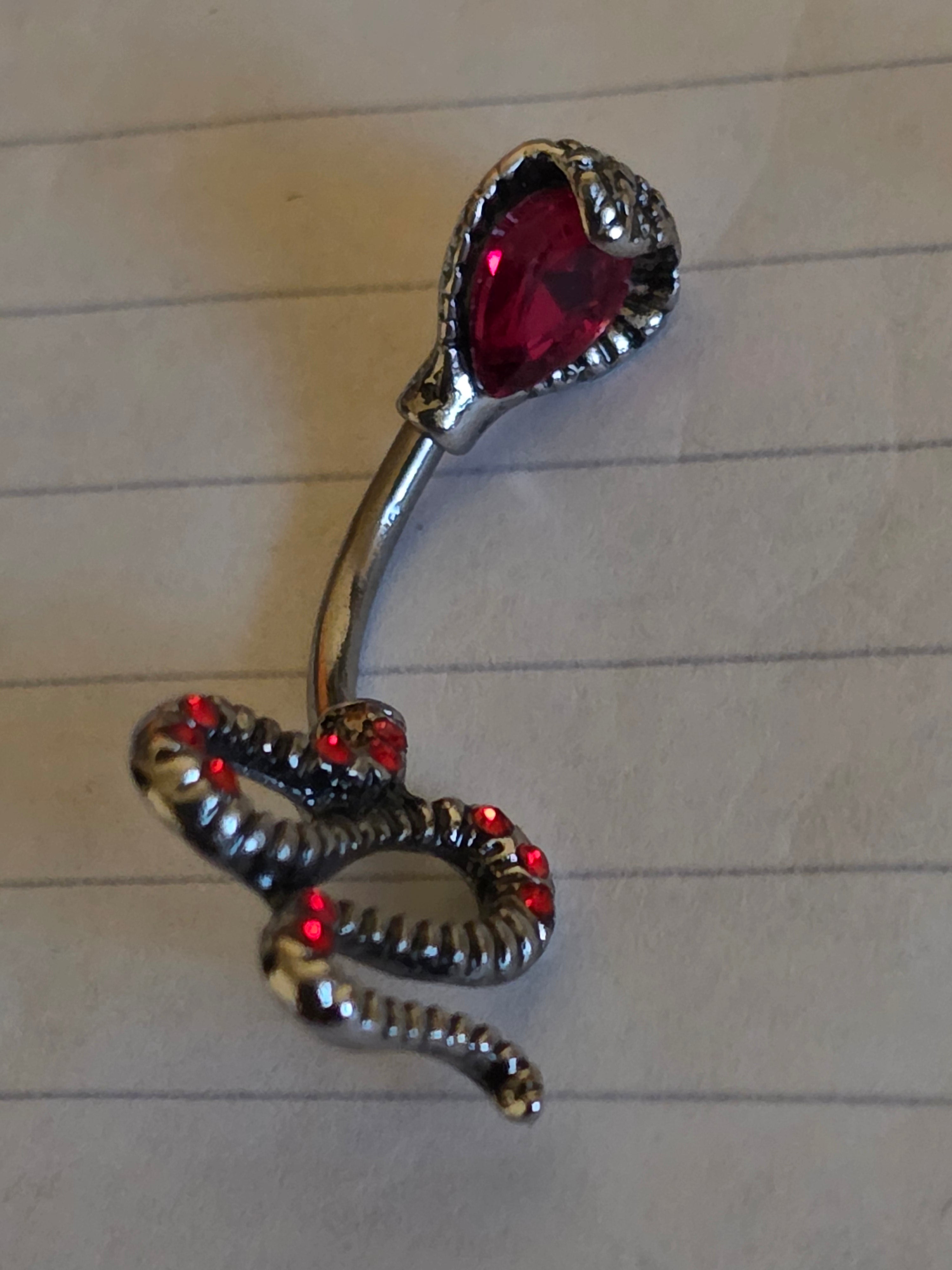Dangle Belly Ring Collection – Hearts, Roses, Gems & Specialty Designs