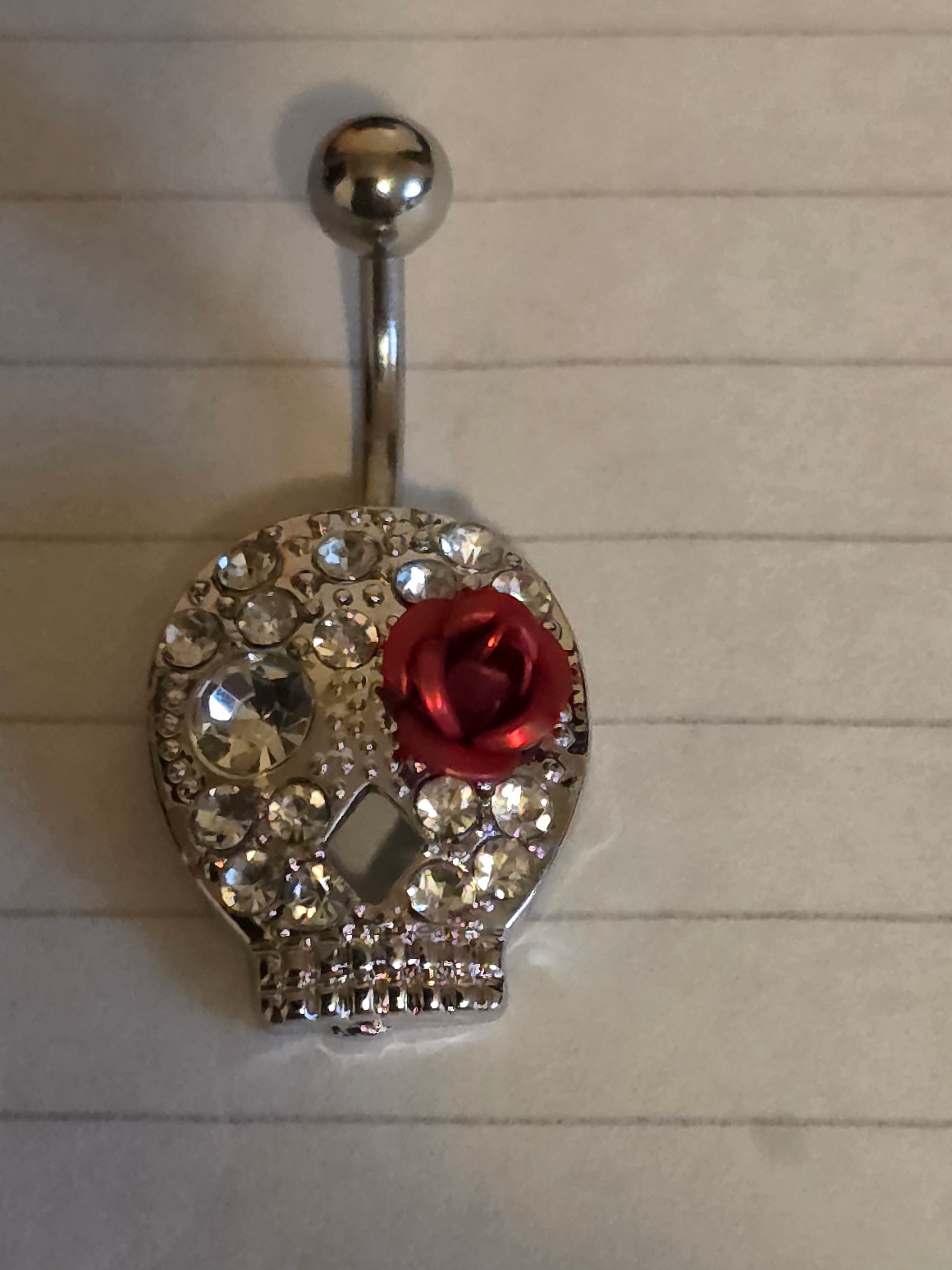 Dangle Belly Ring Collection – Hearts, Roses, Gems & Specialty Designs