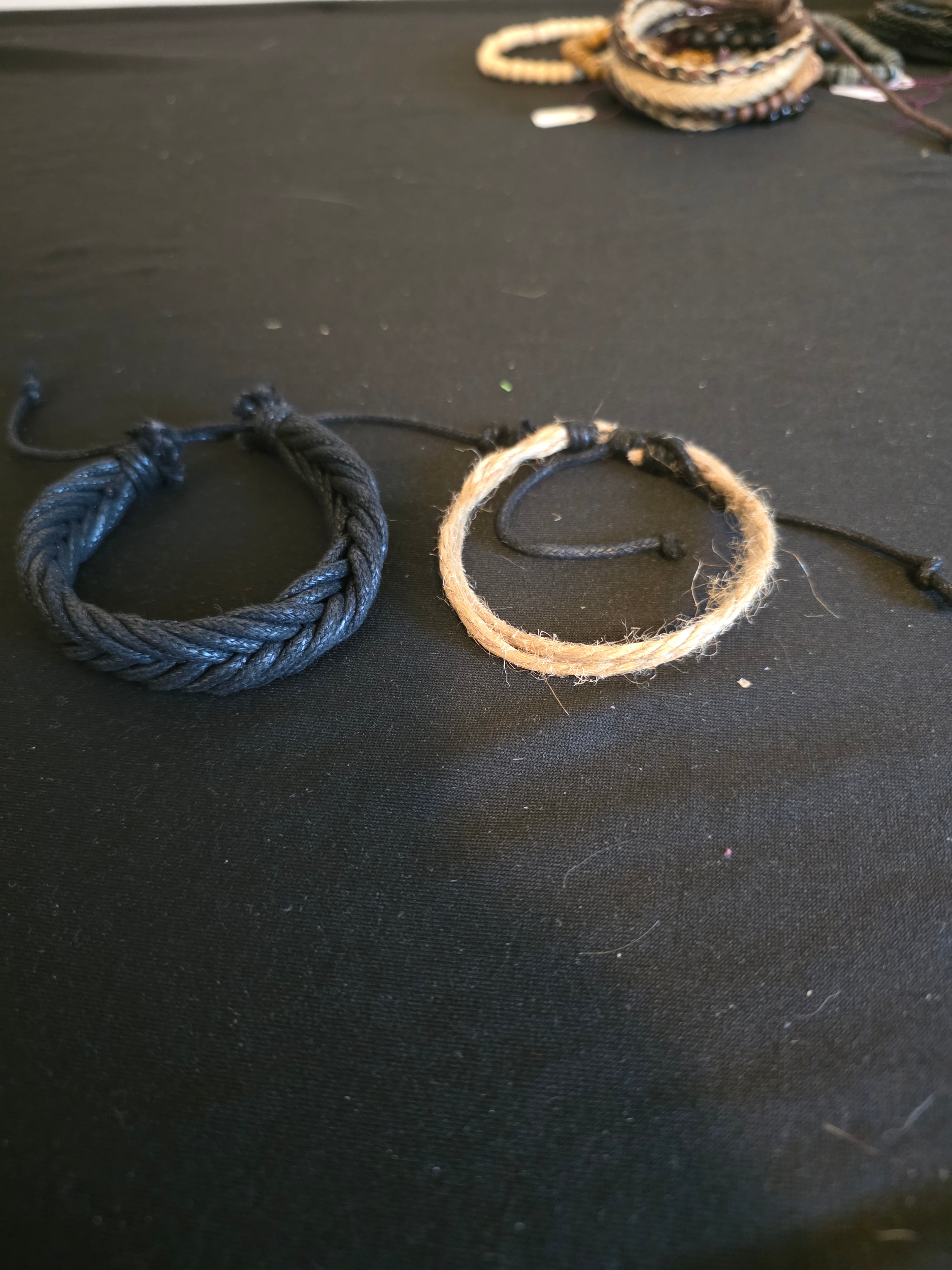 Natural Fiber & Cord Bracelet Collection – Adjustable Hemp, Braided & Woven Cord Bracelets