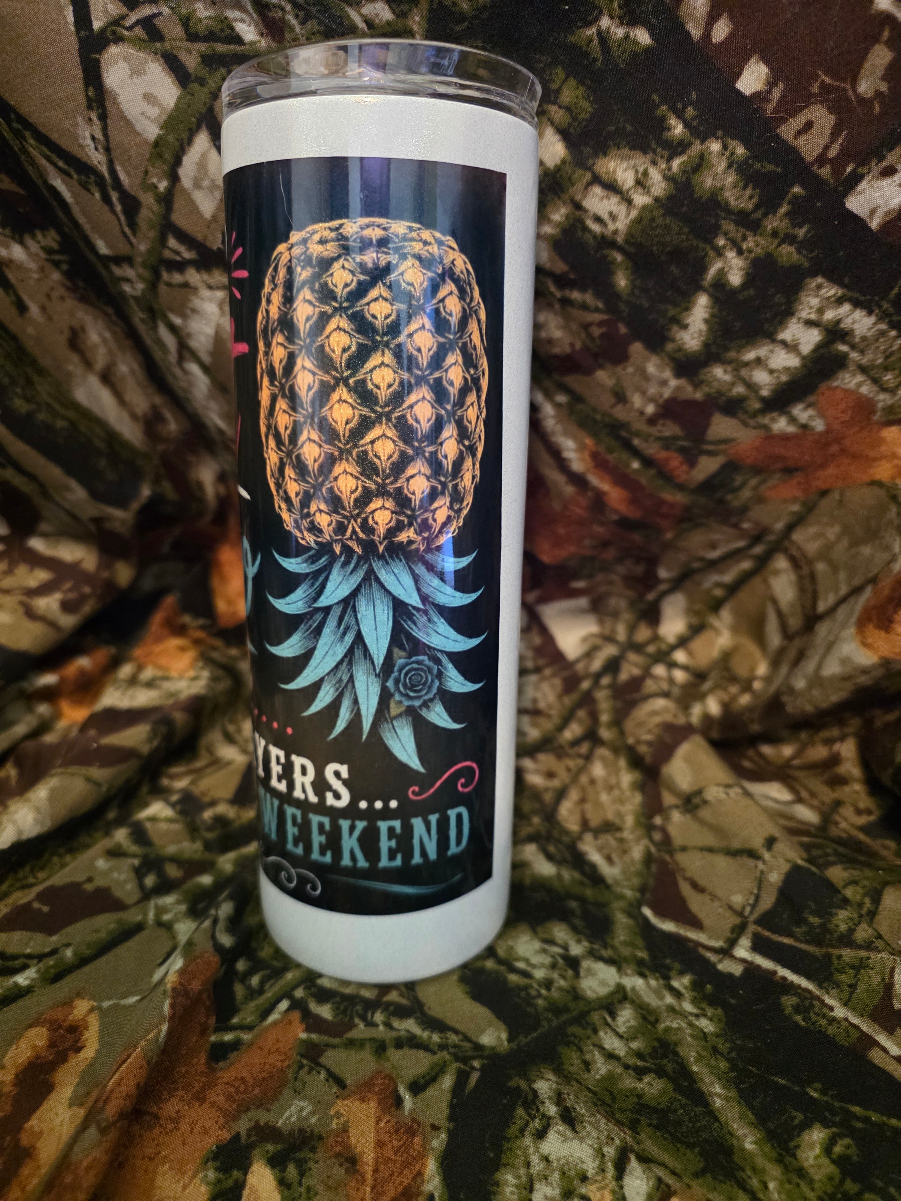 Not Our First Rodeo Swingers 20 oz skinny Tumbler with Lid and Straw